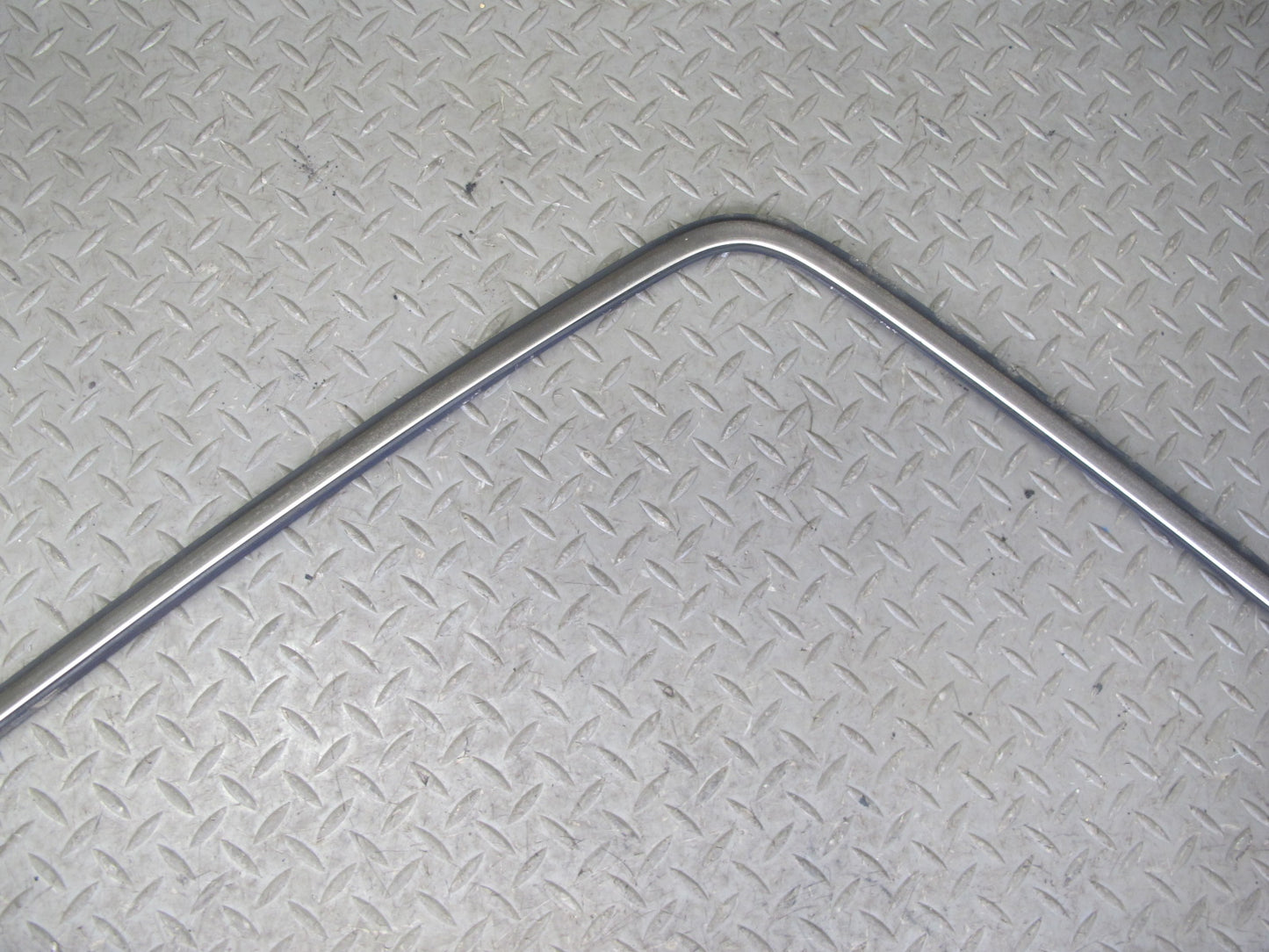 96-99 Mercedes W140 C140 CL Coupe Rear Windshield Chrome Trim Molding Set OEM