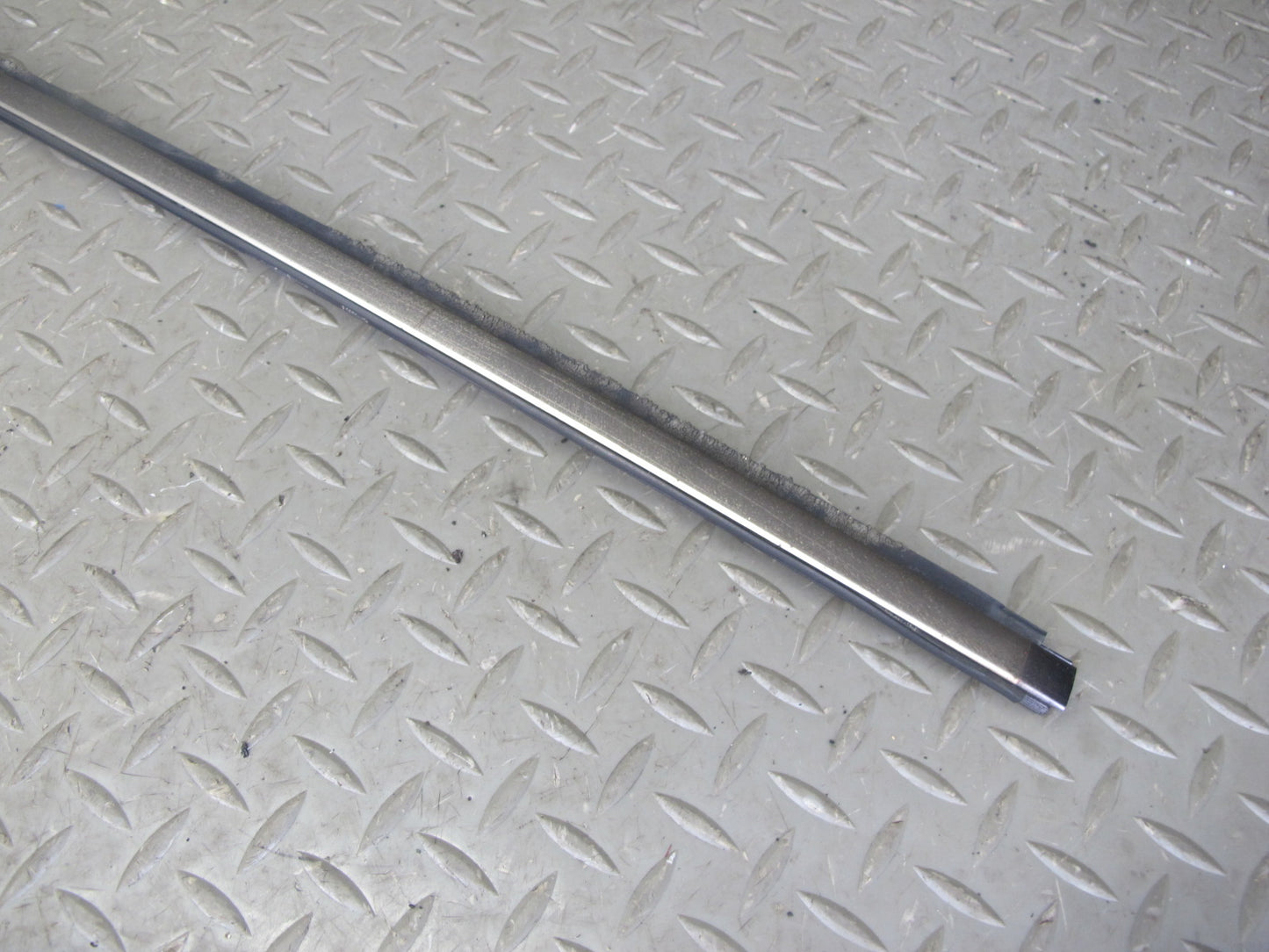 96-99 Mercedes W140 C140 CL Coupe Rear Windshield Chrome Trim Molding Set OEM