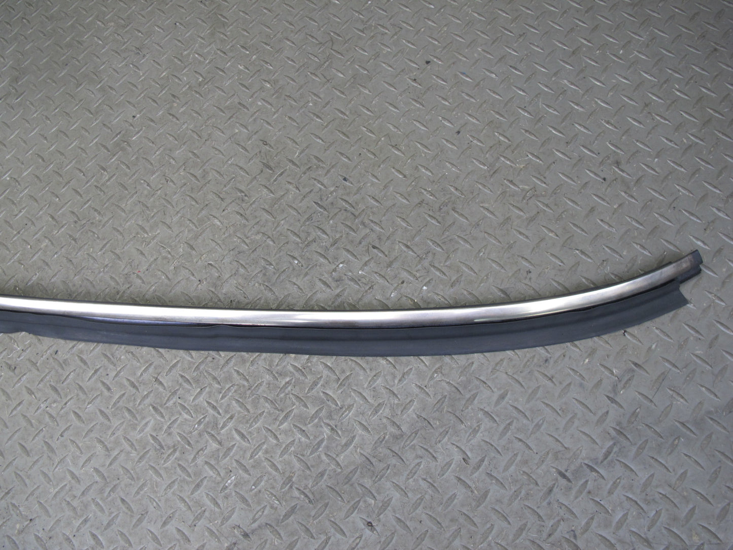 96-99 Mercedes W140 C140 CL Coupe Rear Windshield Chrome Trim Molding Set OEM