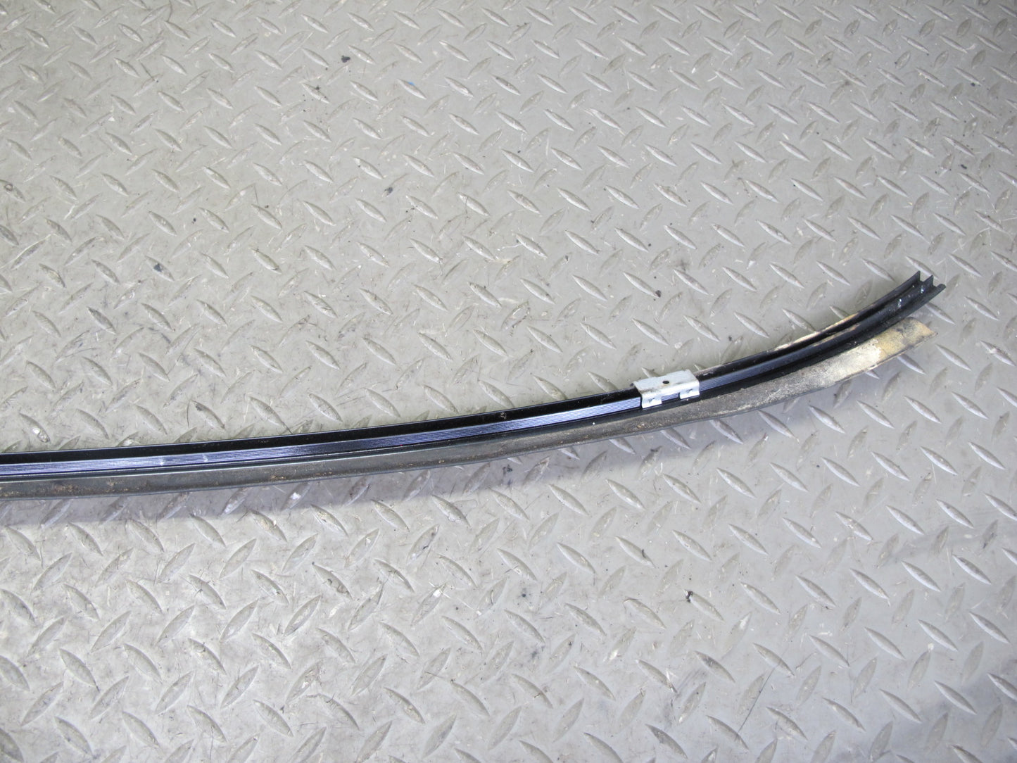 96-99 Mercedes W140 C140 CL Coupe Rear Windshield Chrome Trim Molding Set OEM