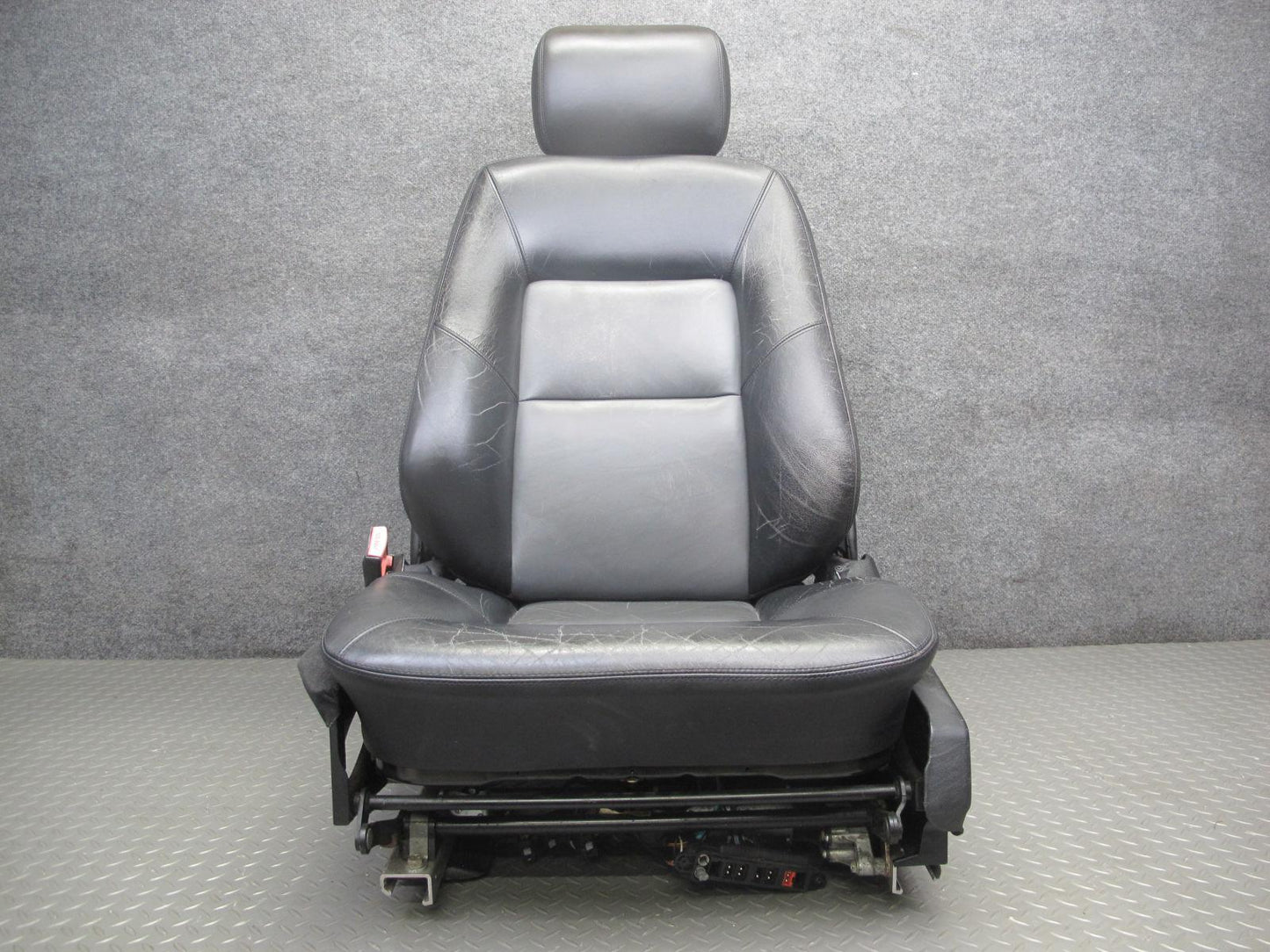 96-99 Mercedes W140 C140 CL600 Coupe Front & Rear Leather Seat Set Black OEM