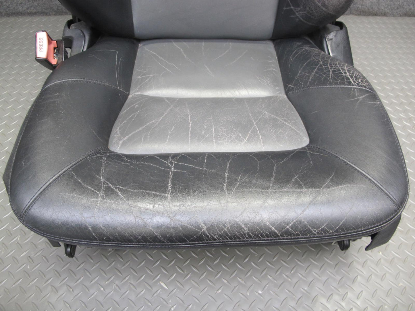 96-99 Mercedes W140 C140 CL600 Coupe Front & Rear Leather Seat Set Black OEM