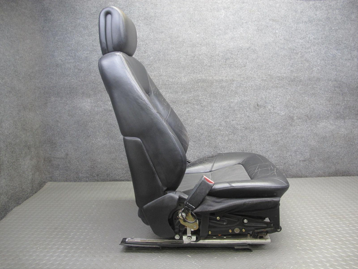 96-99 Mercedes W140 C140 CL600 Coupe Front & Rear Leather Seat Set Black OEM