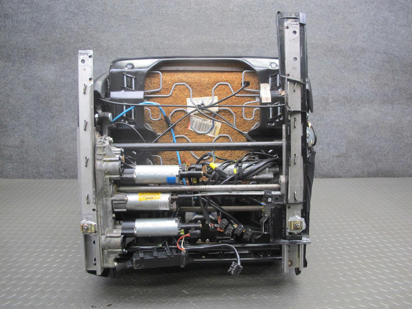 96-99 Mercedes W140 C140 CL600 Coupe Front & Rear Leather Seat Set Black OEM