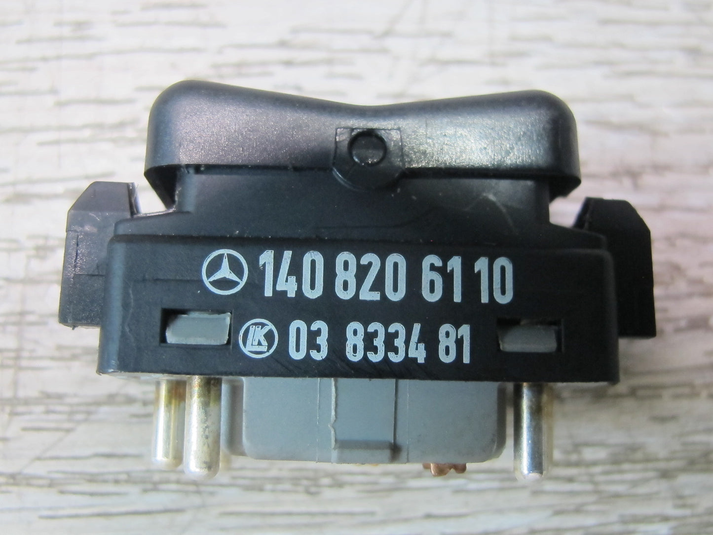 96-99 Mercedes W140 C140 CL Coupe Rear Window Roller Blind Shade Switch OEM