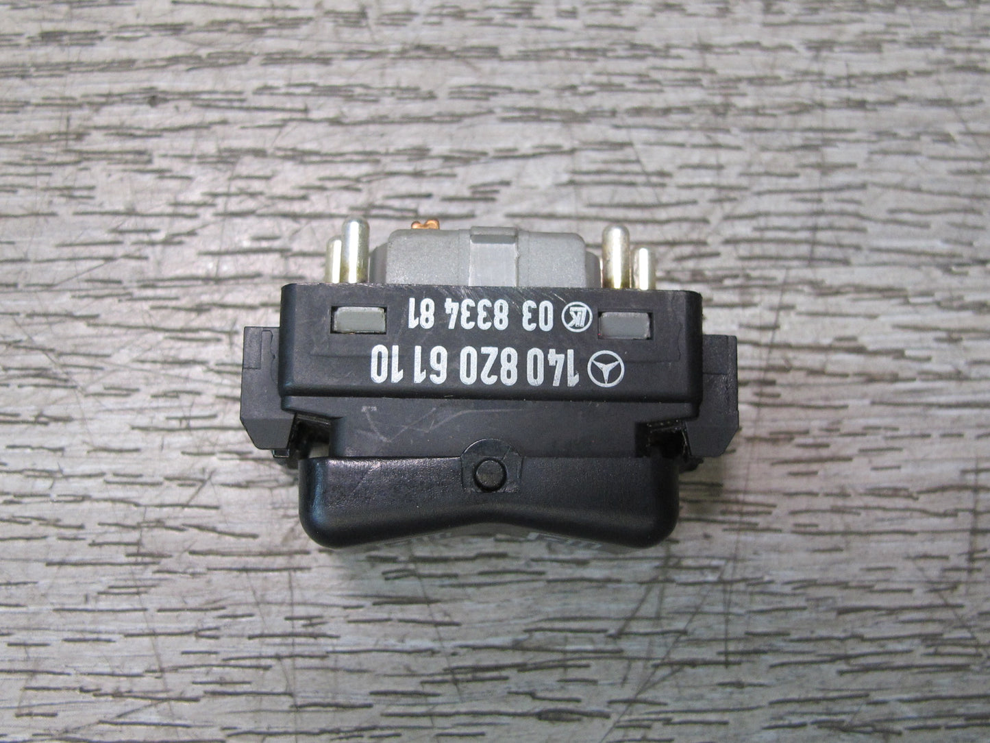 96-99 Mercedes W140 C140 CL Coupe Rear Window Roller Blind Shade Switch OEM