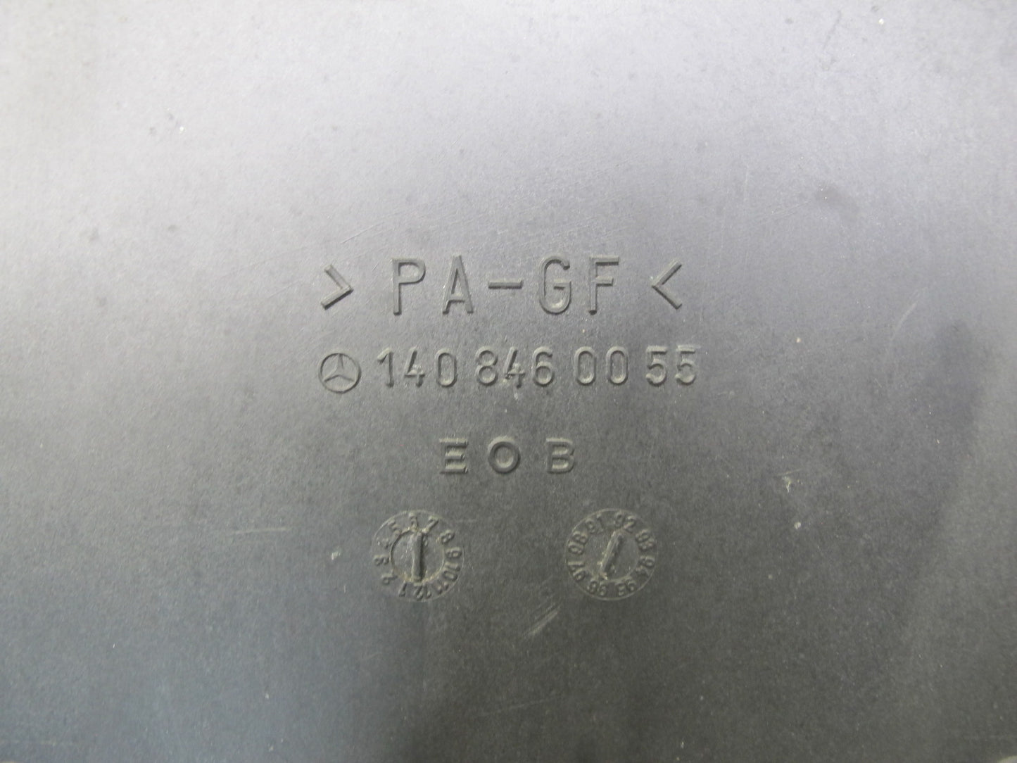 96-99 Mercedes W140 C140 Cl-class Coupe Rear Center SKI BAG Storage OEM