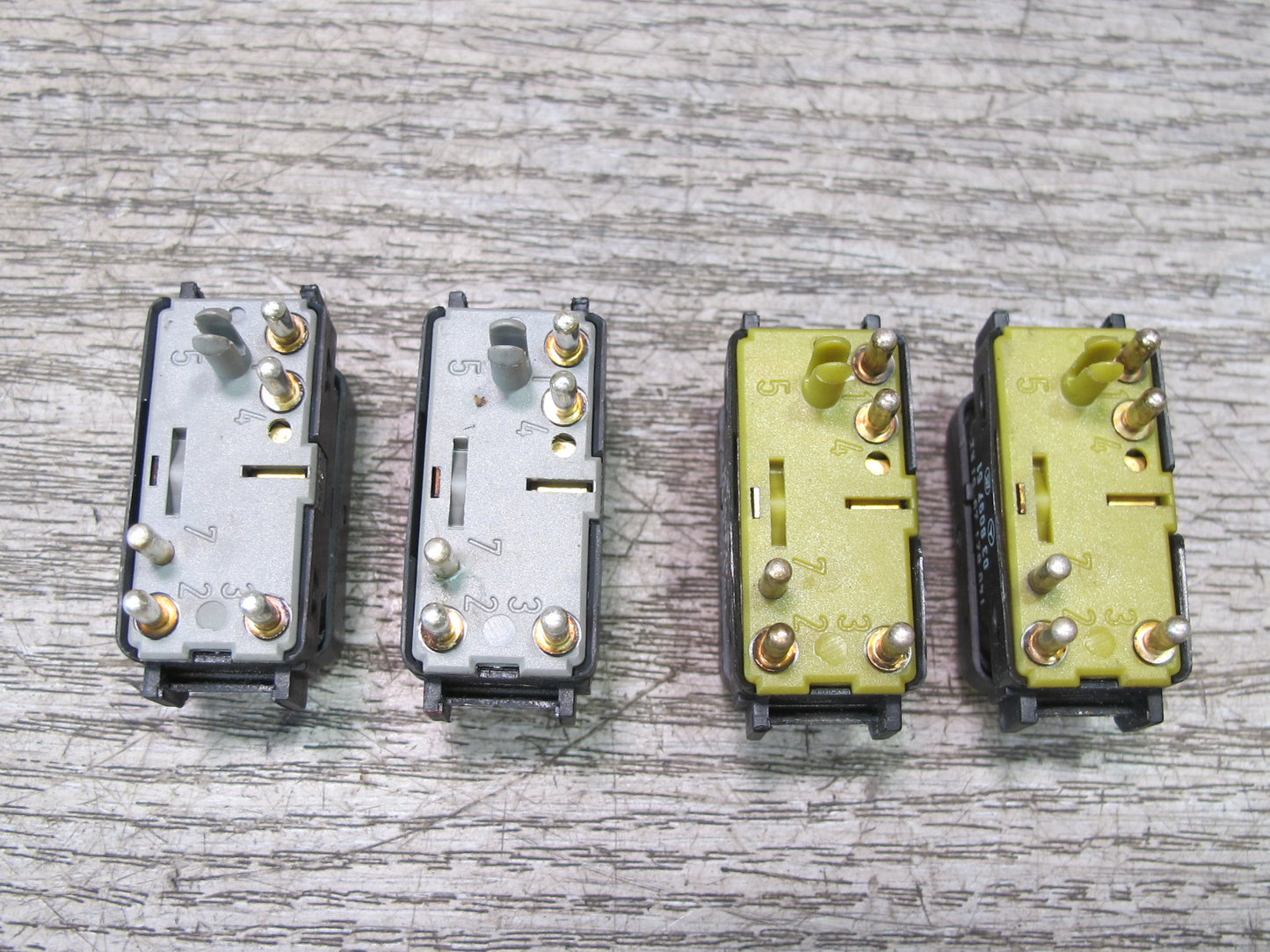 96-99 Mercedes W140 C140 CL ESP Window Trunk Door Hazard Mirror Switch Set OEM