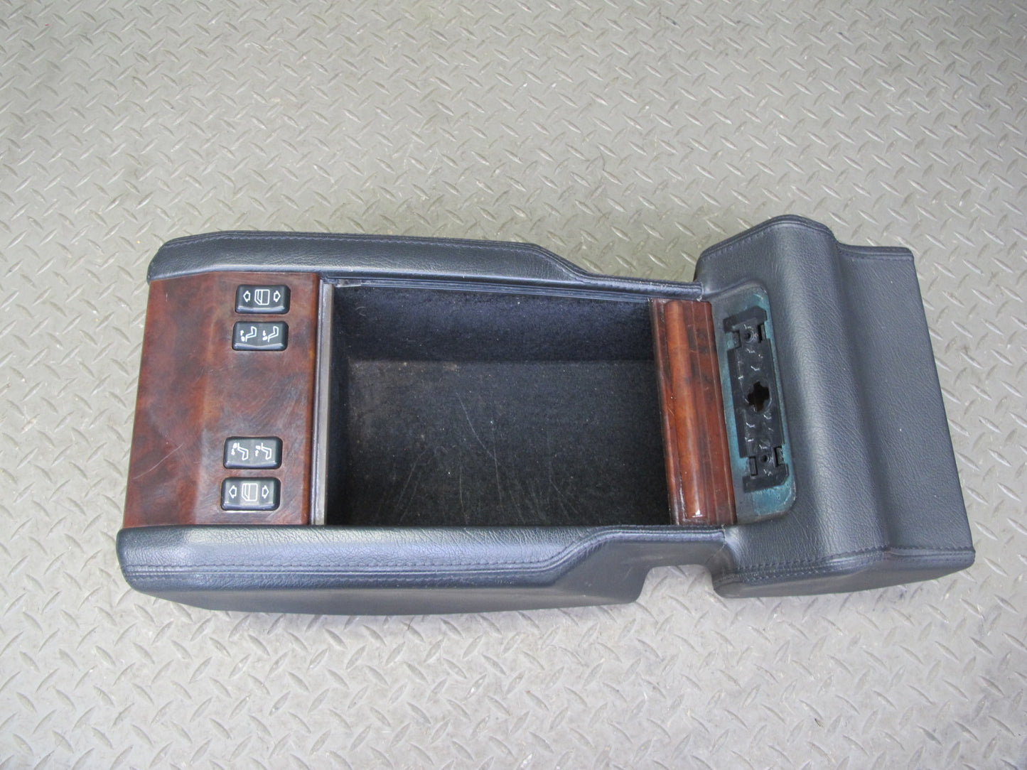 96-99 Mercedes W140 C140 CL Coupe Rear Center Console Compartment Storage OEM