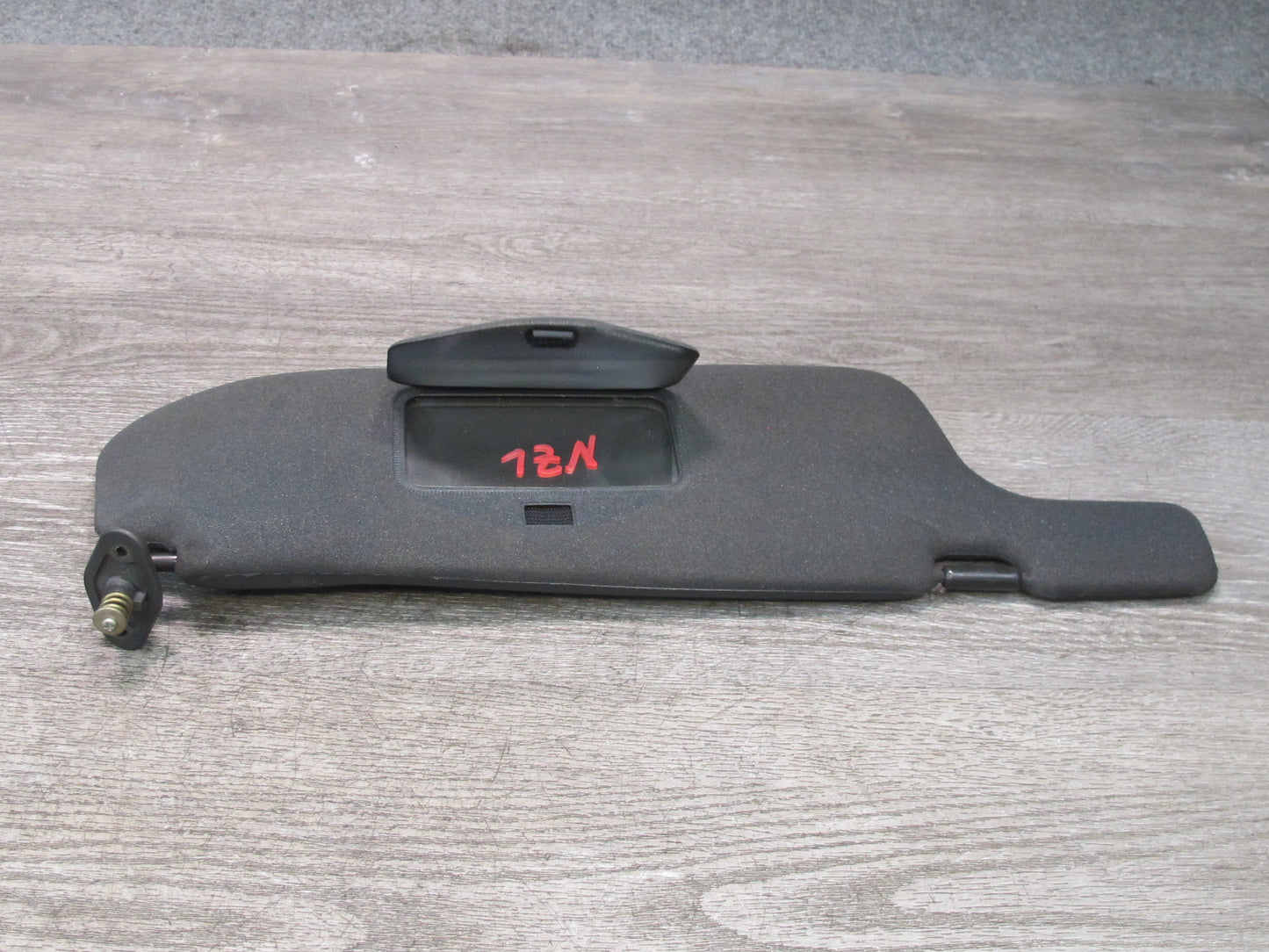 90-93 Nissan Z32 300ZX Set of 2 Front Left & Right Sun Visor Black OEM