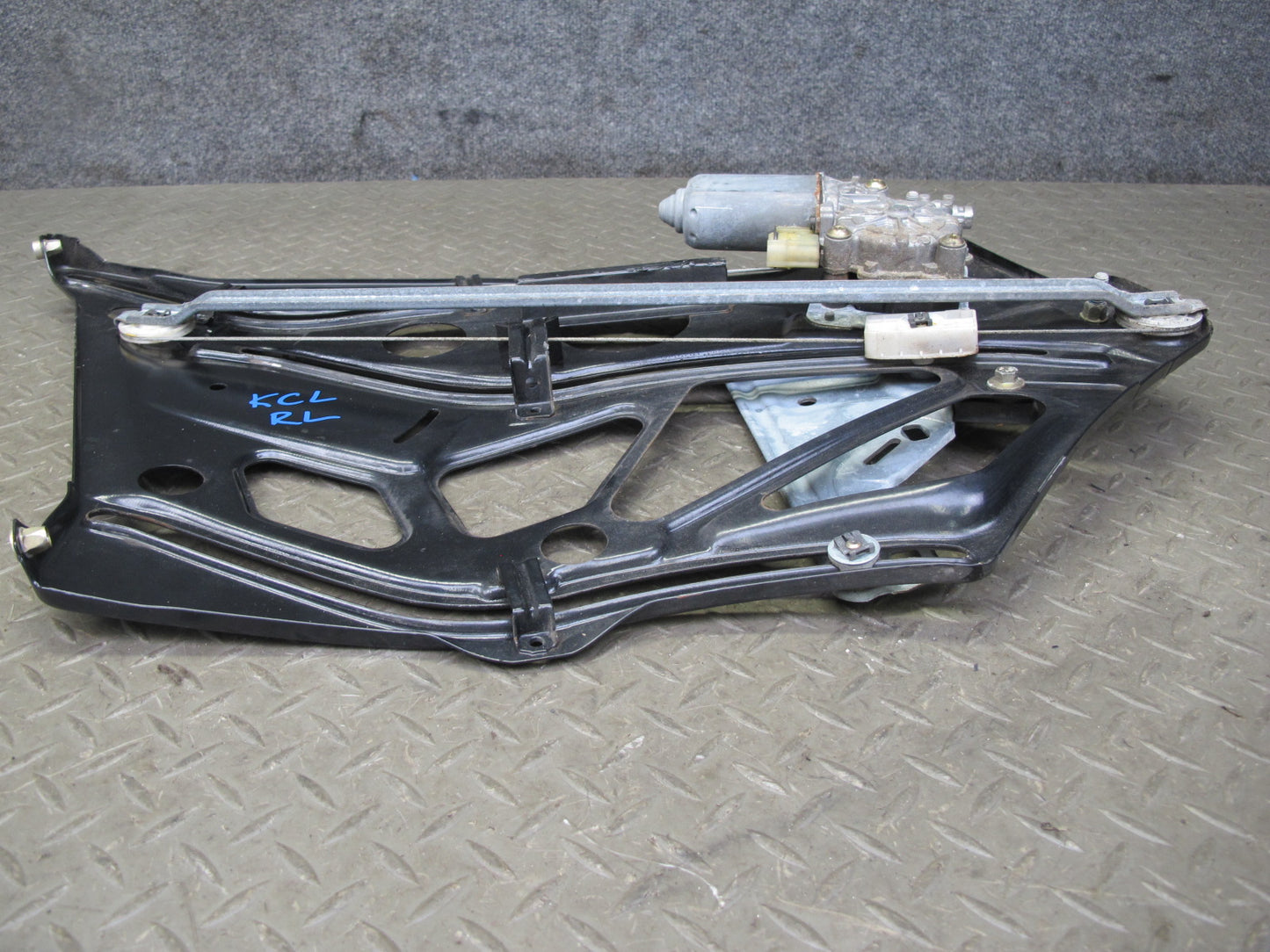 96-99 Mercedes W140 C140 Cl-class Coupe Rear Left Window Regulator w Motor OEM