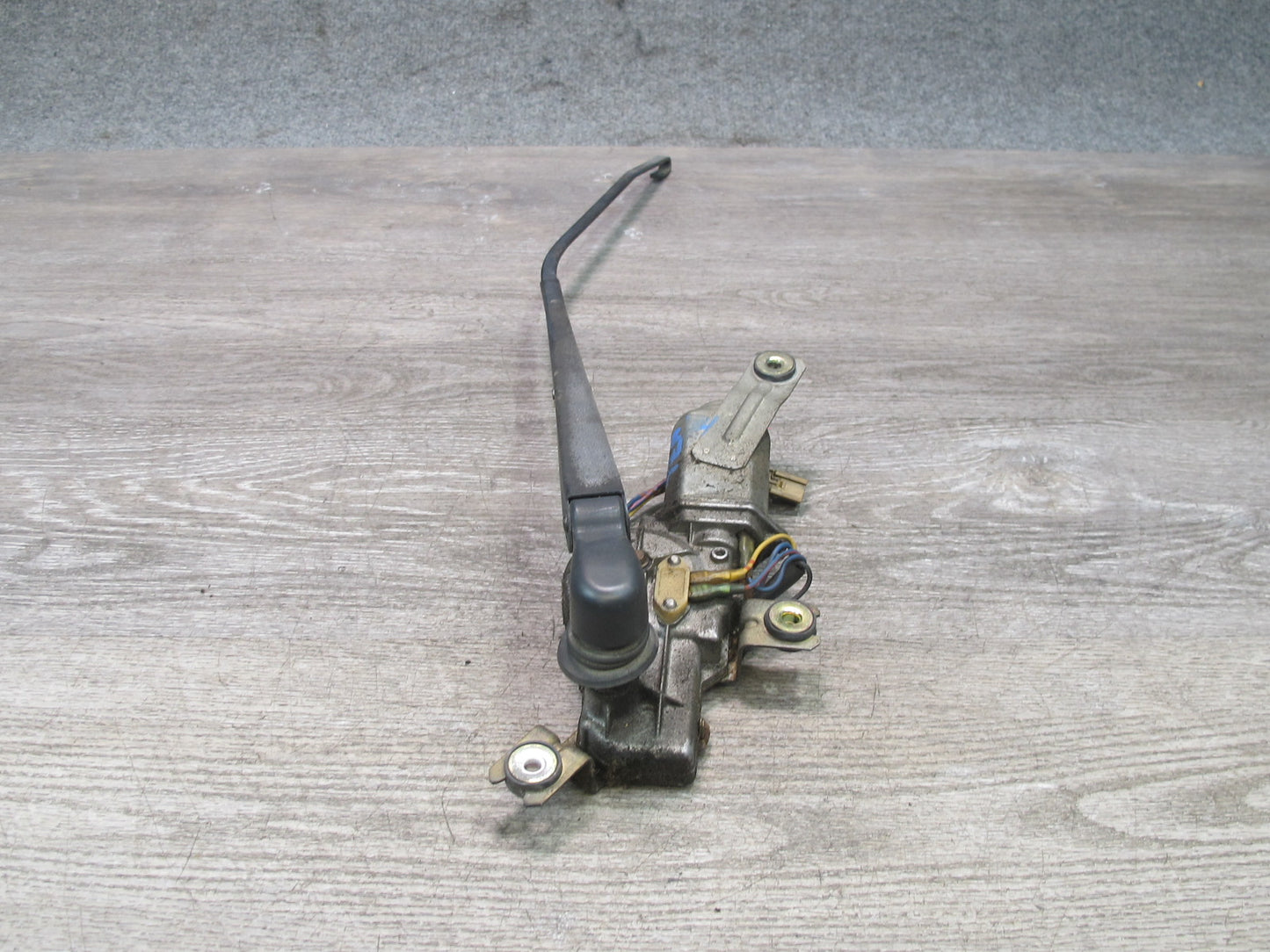 90-96 Nissan Z32 300ZX 2+0 Rear Trunk Lid Tailgate Wiper Arm w Motor OEM