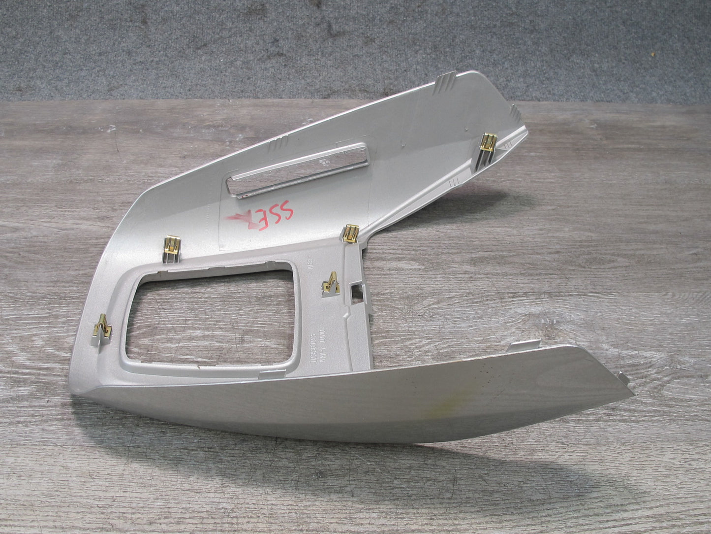 07-10 Saturn SKY Center Console M/T Shifter Trim Bezel Cover Panel 10386193 OEM