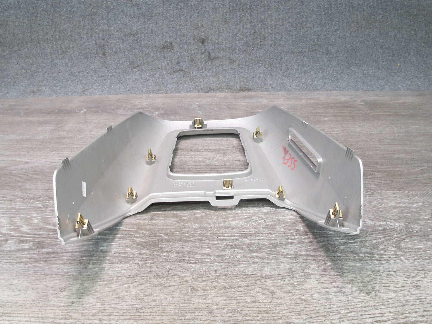 07-10 Saturn SKY Center Console M/T Shifter Trim Bezel Cover Panel 10386193 OEM