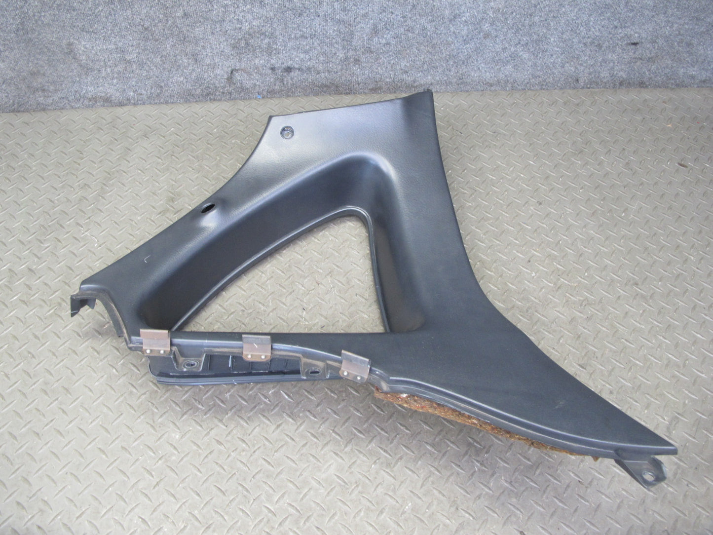 90-96 Nissan Z32 300ZX Coupe 2+0 Rear Left C Pillar Trim Cover Panel Black OEM