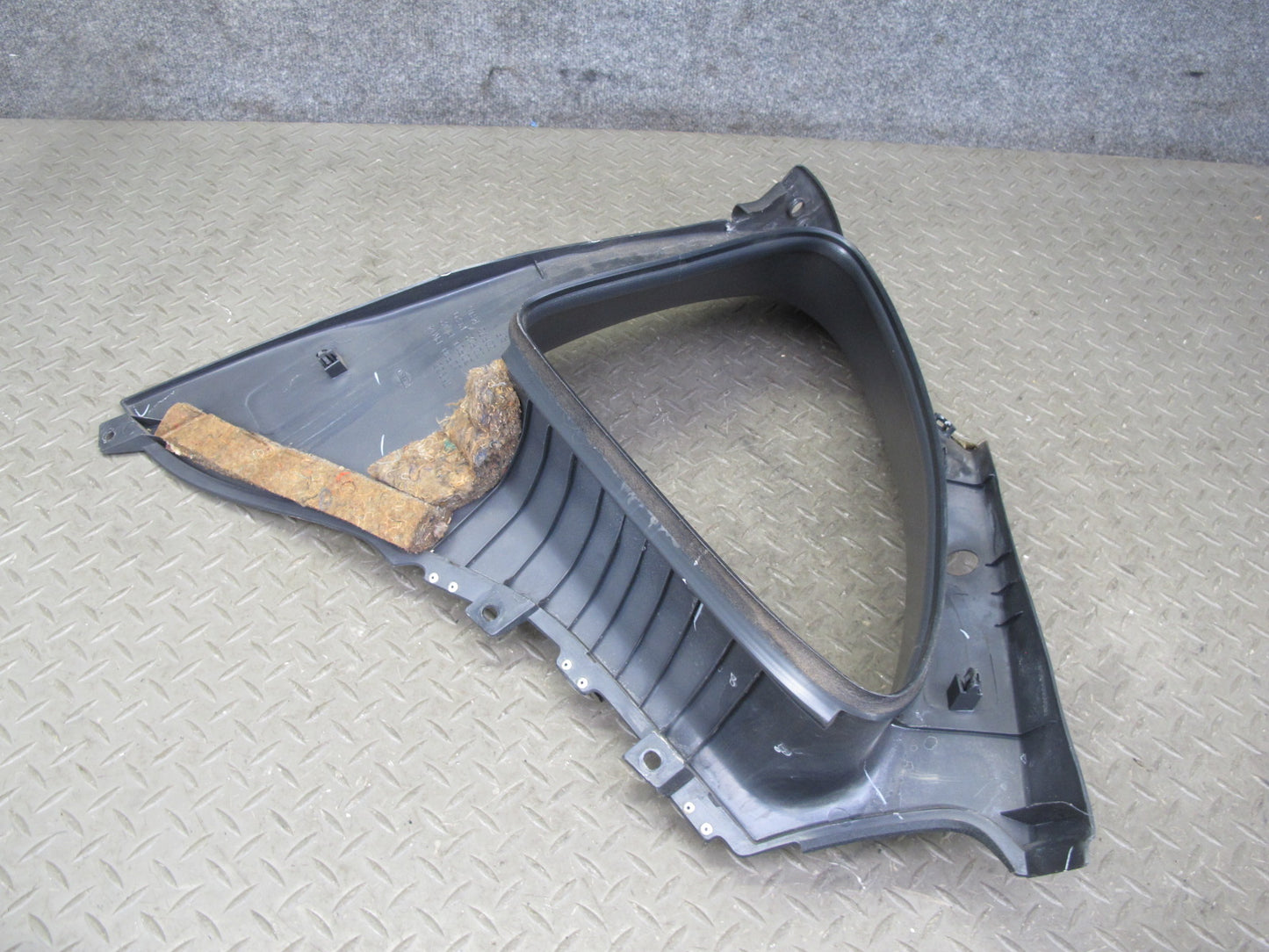 90-96 Nissan Z32 300ZX Coupe 2+0 Rear Left C Pillar Trim Cover Panel Black OEM