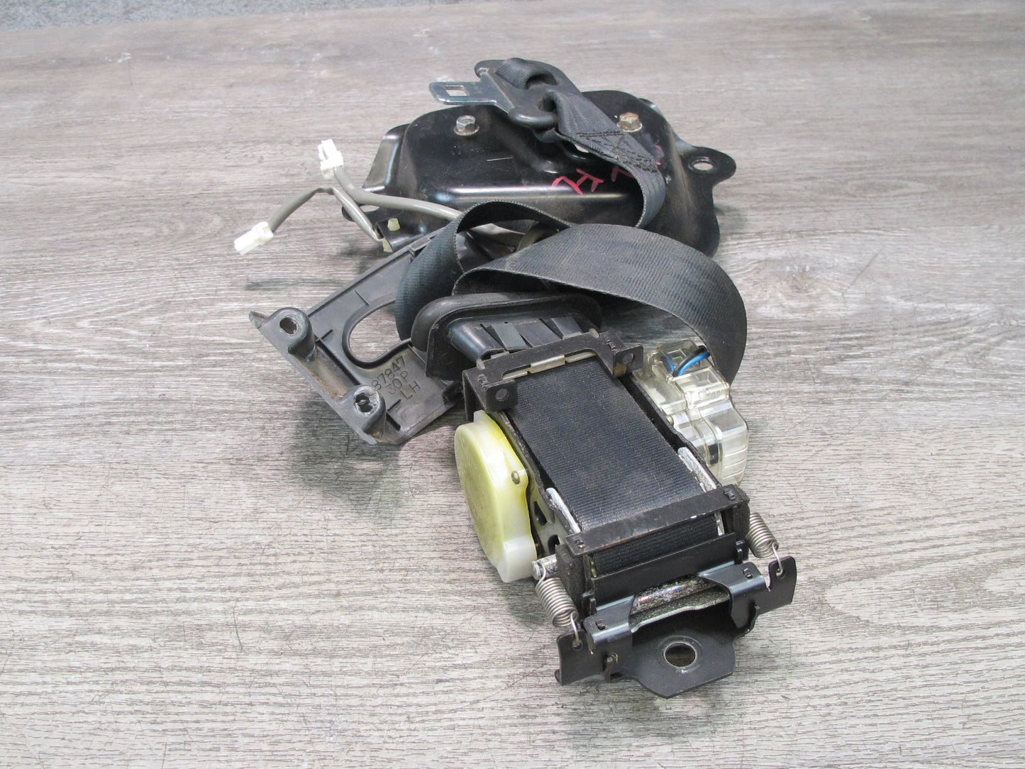 90-96 NISSAN 300ZX Z32 2-SEAT FRONT LEFT & RIGHT SIDE SEATBELT RETRACTOR SET OEM