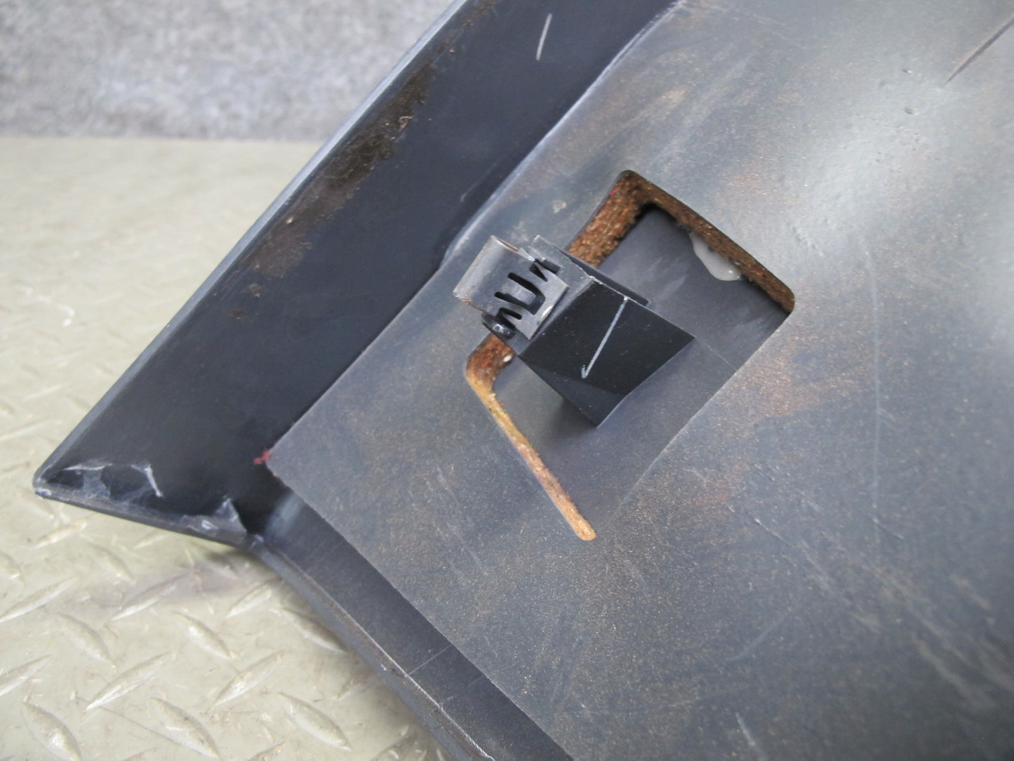 90-96 Nissan Z32 300ZX Coupe 2+0 Rear Left Trunk Trim Cover Panel Black OEM