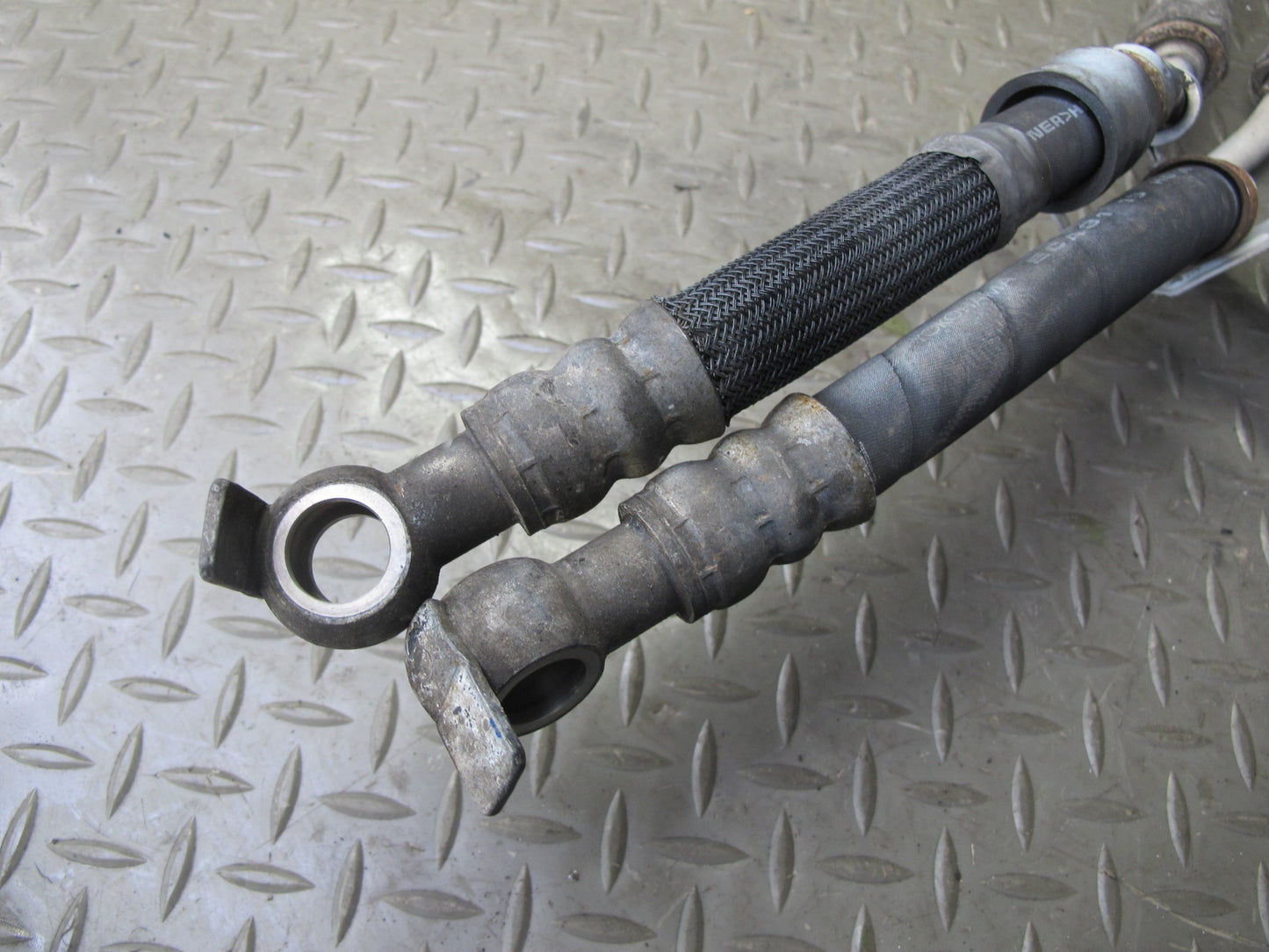 04-08 Mazda RX8 A/T Power Steering Hose Line Pipe OEM
