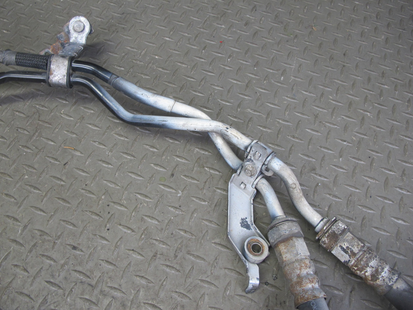 04-08 Mazda RX8 A/T Power Steering Hose Line Pipe OEM