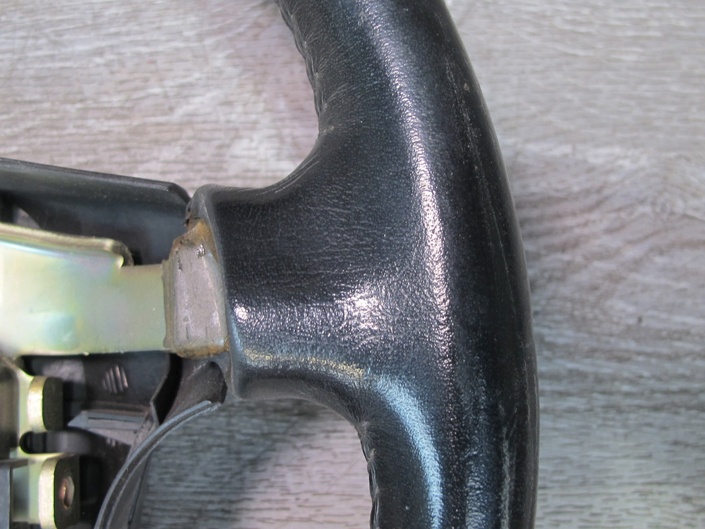 90-96 Nissan Z32 300ZX Turbo 4-SPOKE Leather Steering Black OEM
