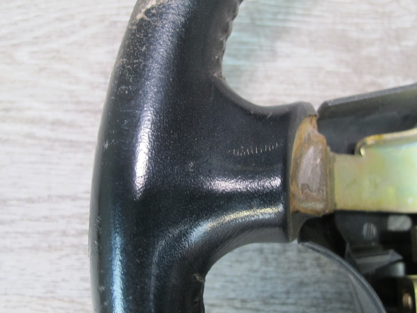 90-96 Nissan Z32 300ZX Turbo 4-SPOKE Leather Steering Black OEM