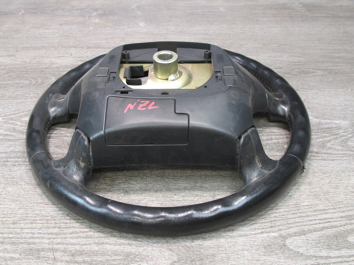 90-96 Nissan Z32 300ZX Turbo 4-SPOKE Leather Steering Black OEM