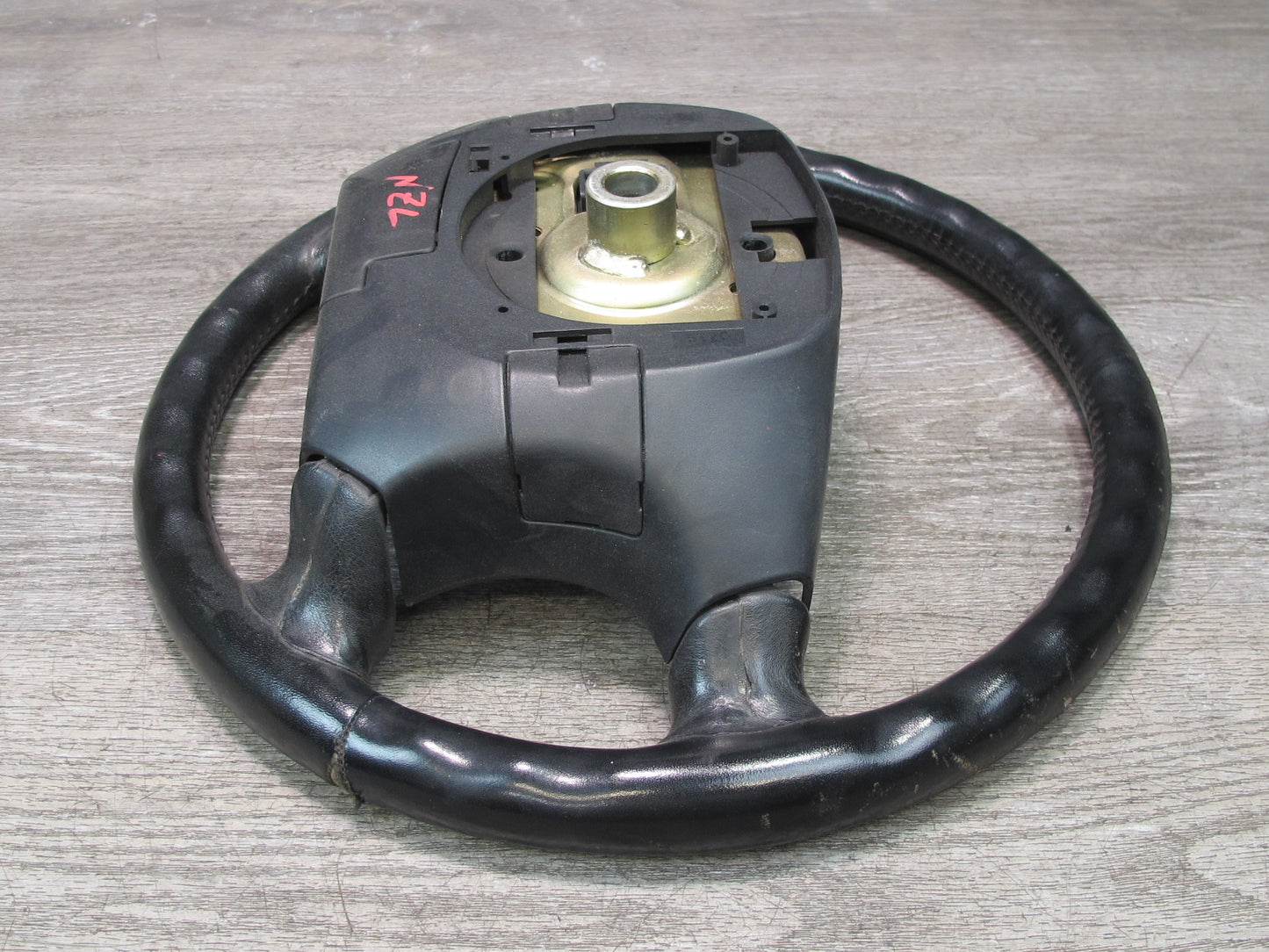 90-96 Nissan Z32 300ZX Turbo 4-SPOKE Leather Steering Black OEM