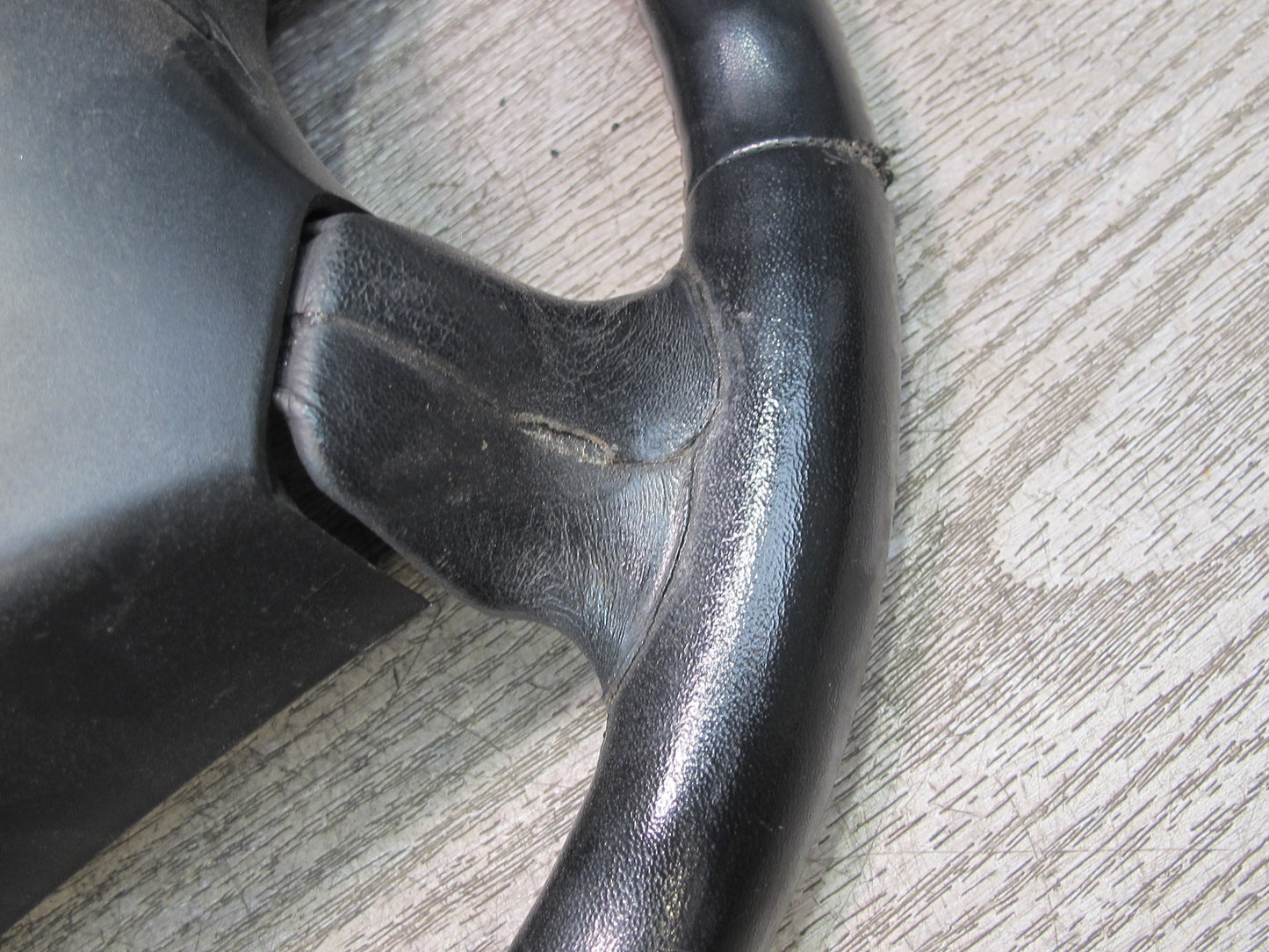 90-96 Nissan Z32 300ZX Turbo 4-SPOKE Leather Steering Black OEM
