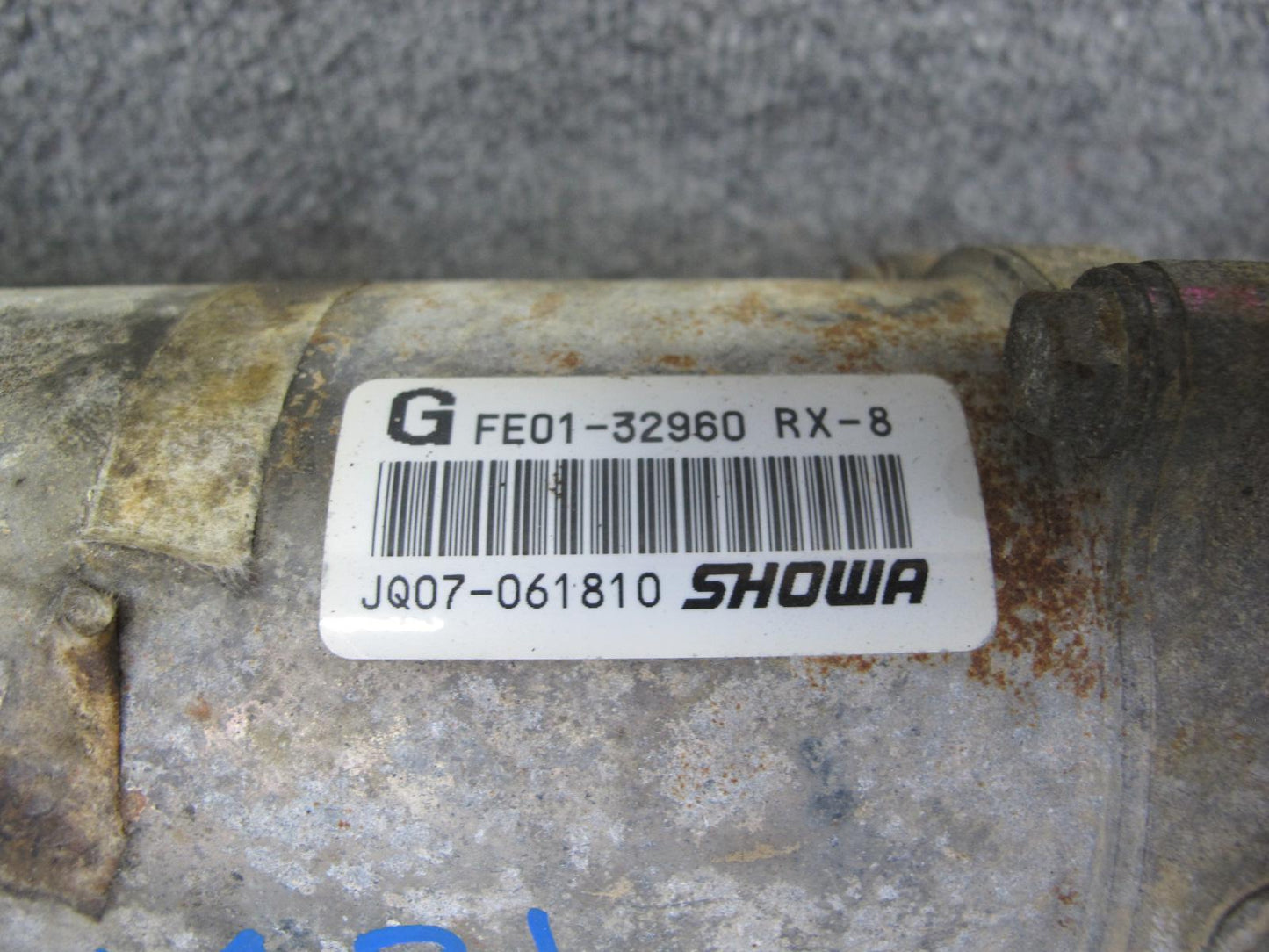 04-11 Mazda RX8 Electric Power Steering Rack & Pinion Gear Assembly OEM
