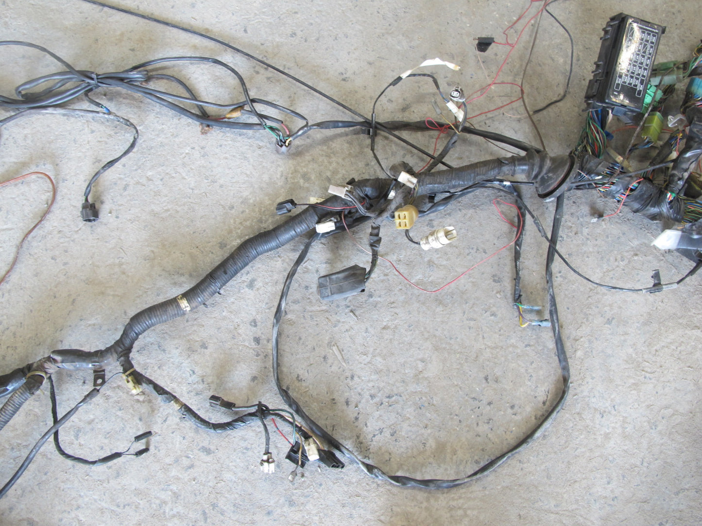 1988 Mazda RX7 FC3S Convertible NA M/T Engine Bay Body Wire Wiring Harness OEM