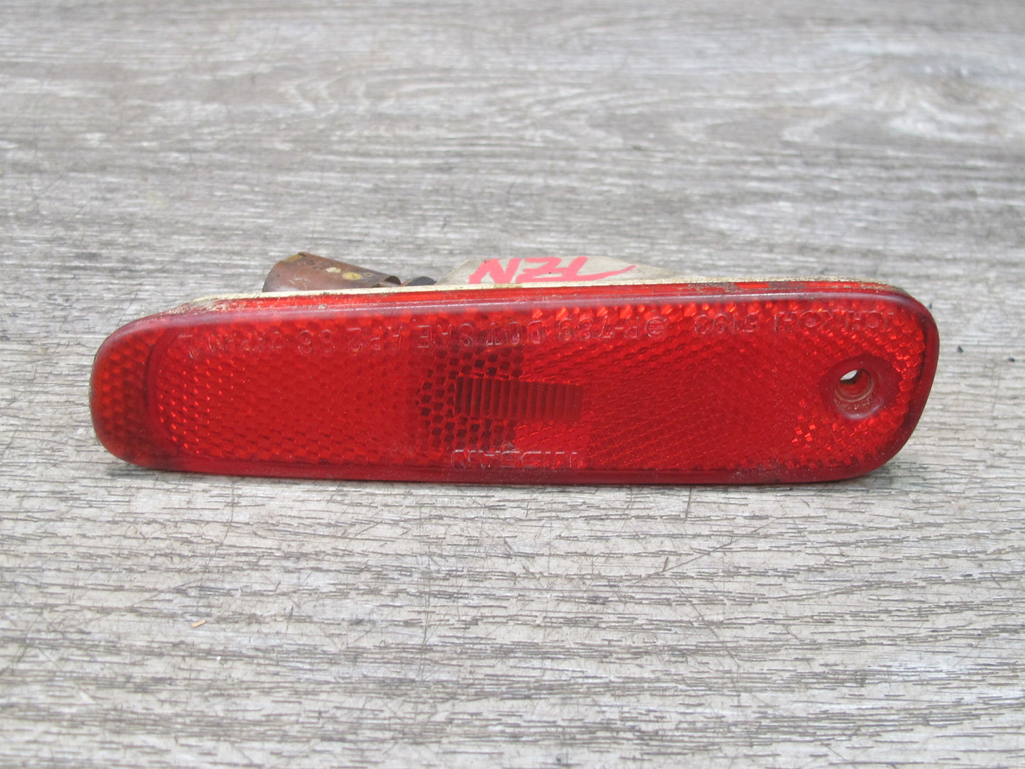 90-96 Nissan Z32 300ZX Set of 2 Rear Bumper Side Marker Light Lamp OEM