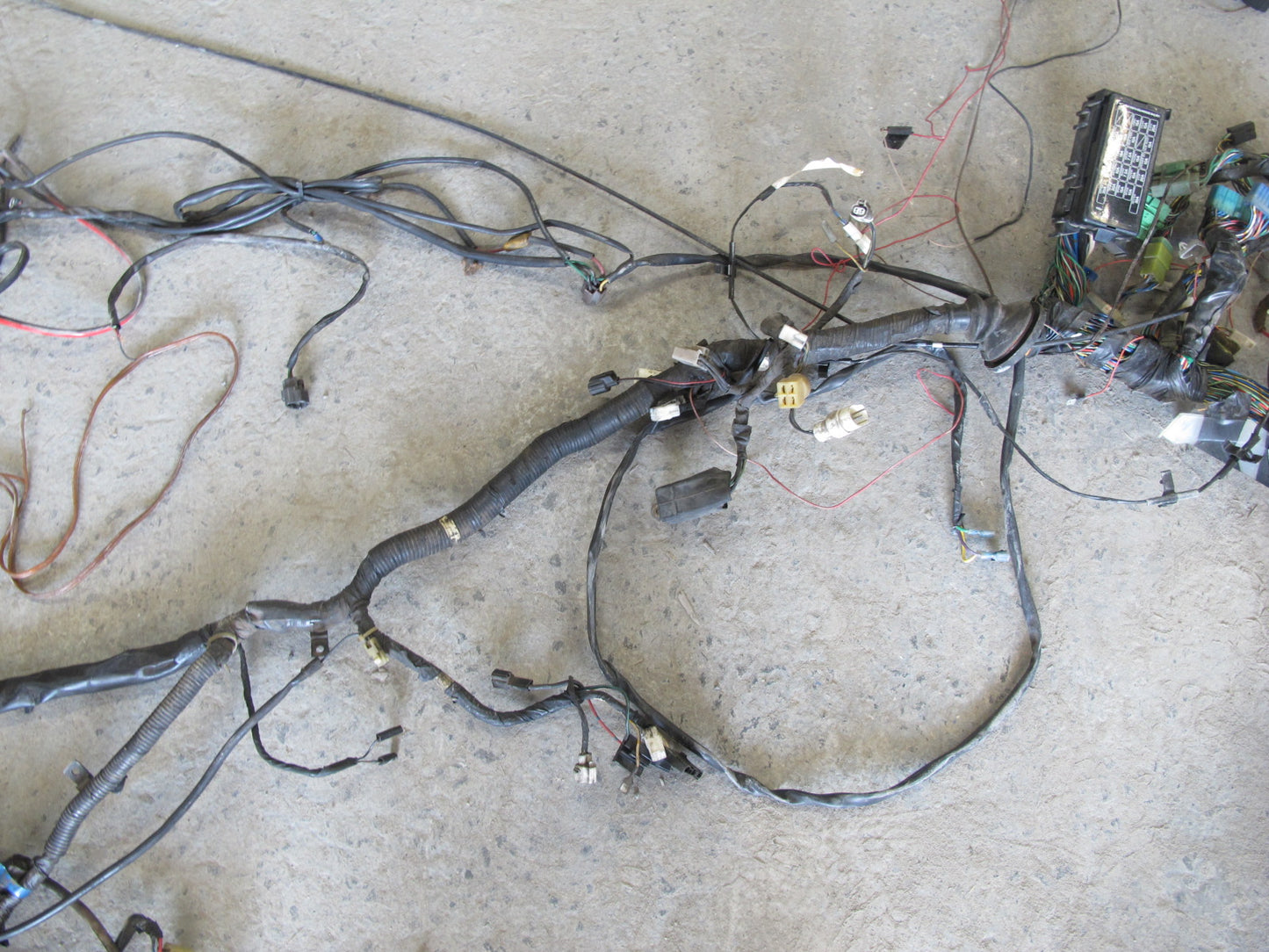1988 Mazda RX7 FC3S Convertible NA M/T Engine Bay Body Wire Wiring Harness OEM