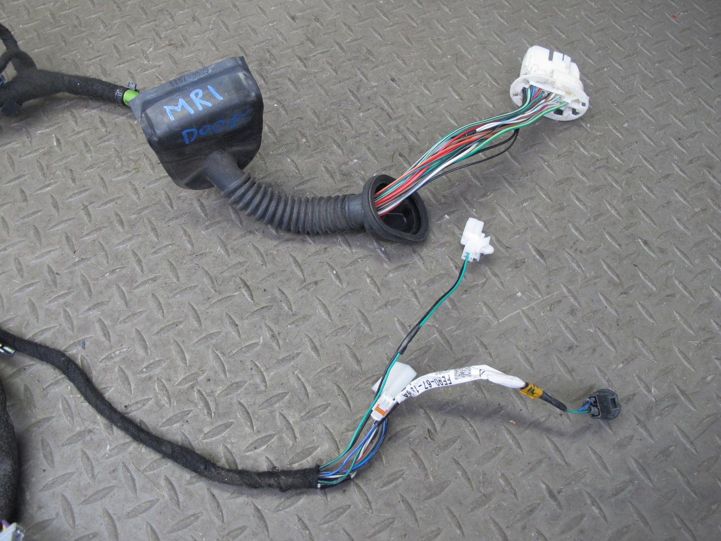 04-08 Mazda RX8 Set of 4 Front & Rear Left & Right Door Wire Wiring Harness OEM
