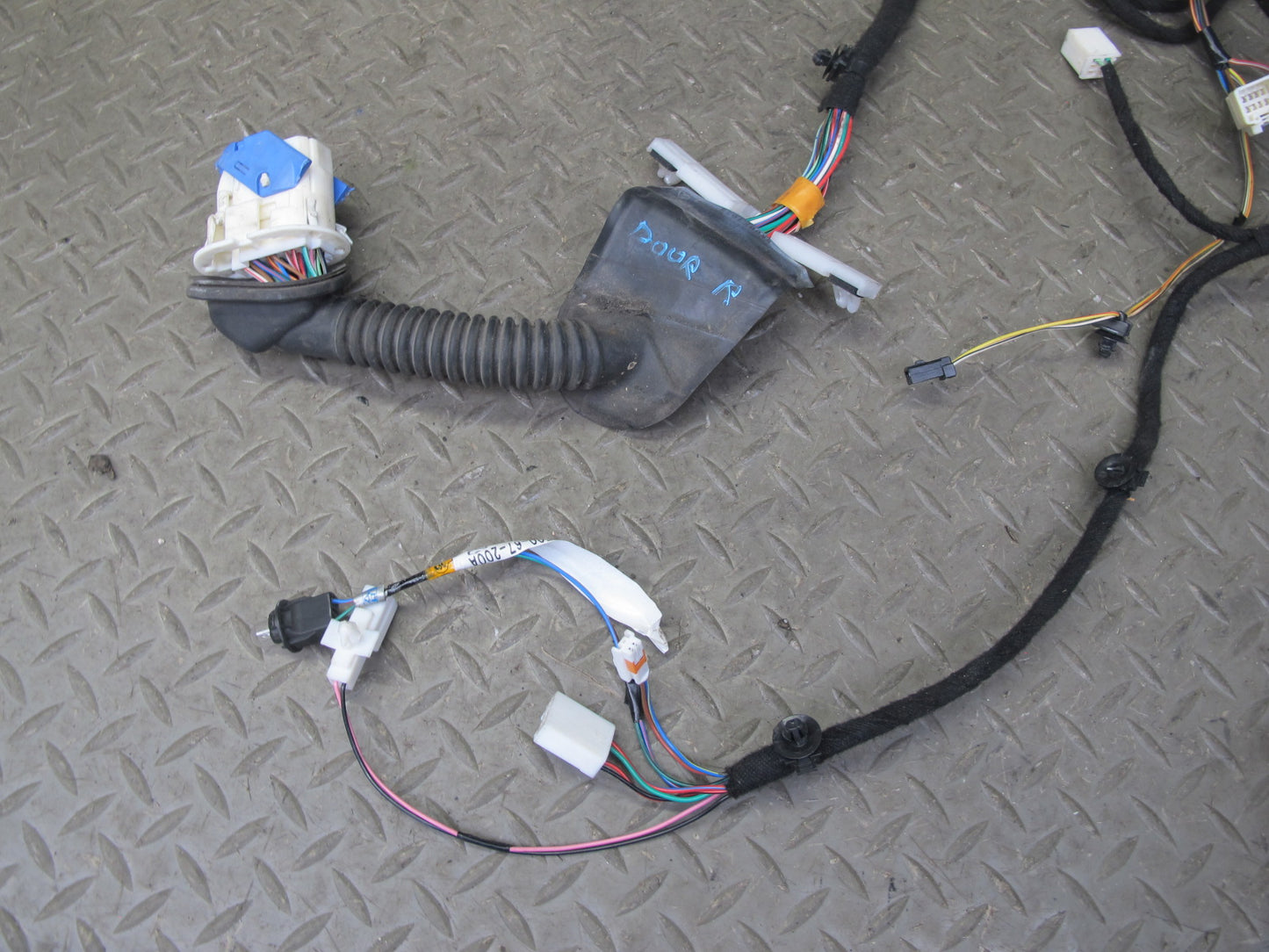 04-08 Mazda RX8 Set of 4 Front & Rear Left & Right Door Wire Wiring Harness OEM