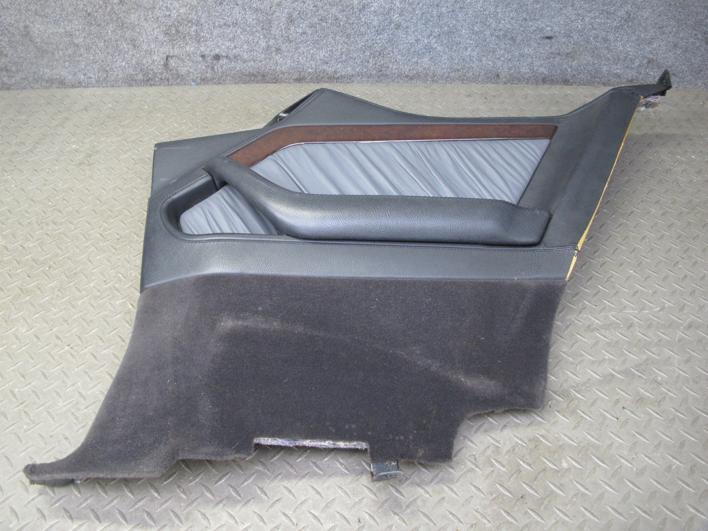 97-99 Mercedes W140 C140 CL Coupe Rear Quarter Interior Trim Cover Panel Set OEM