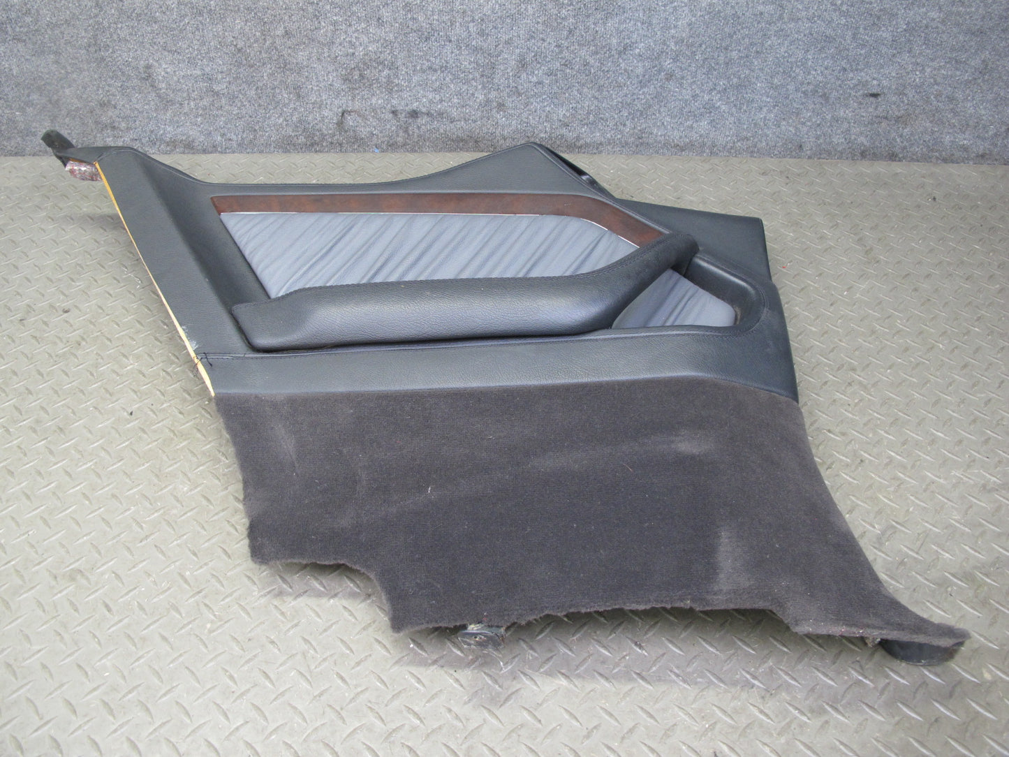 97-99 Mercedes W140 C140 CL Coupe Rear Quarter Interior Trim Cover Panel Set OEM