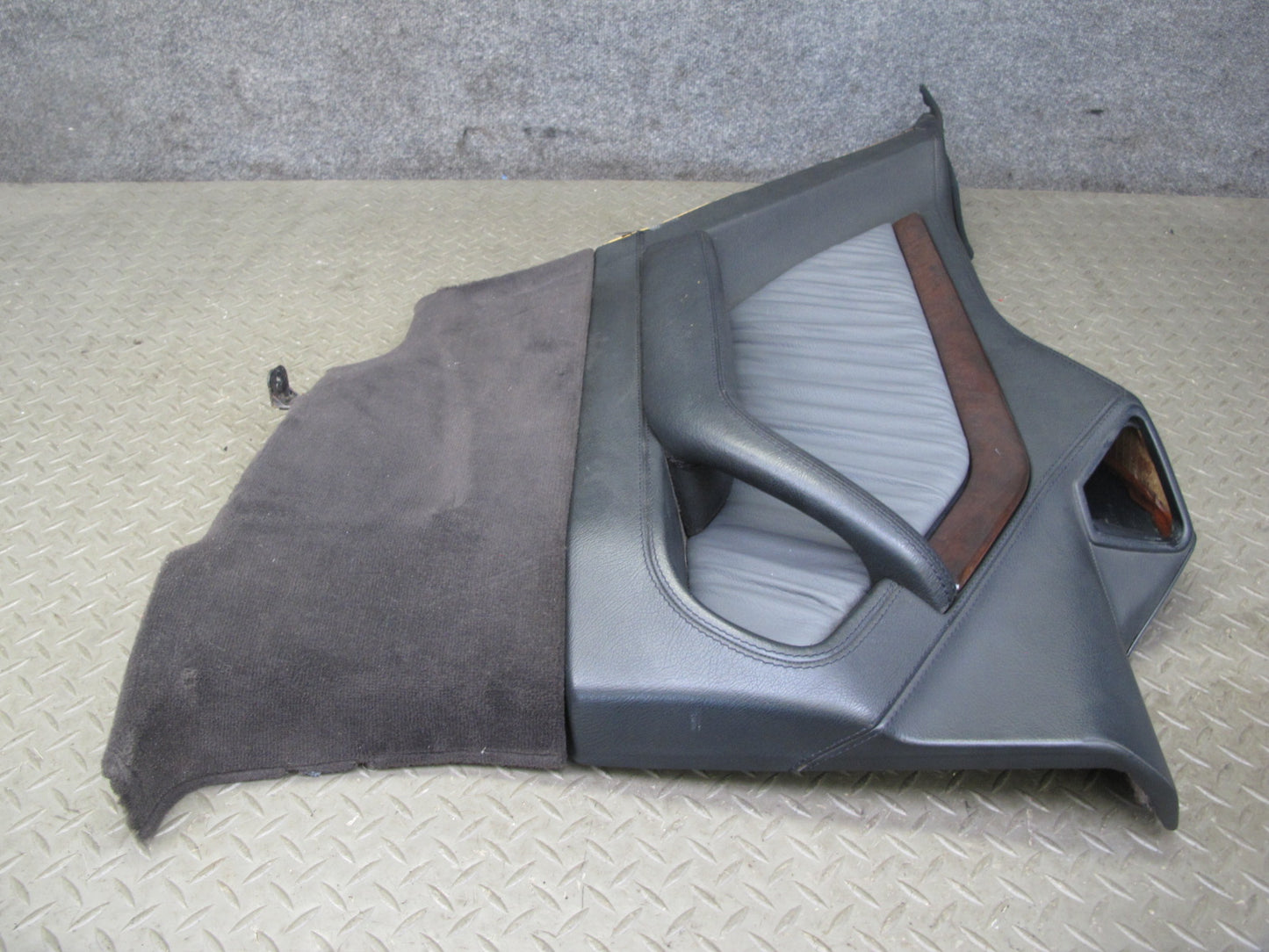 97-99 Mercedes W140 C140 CL Coupe Rear Quarter Interior Trim Cover Panel Set OEM