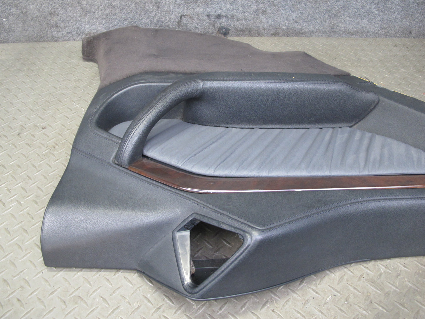 97-99 Mercedes W140 C140 CL Coupe Rear Quarter Interior Trim Cover Panel Set OEM