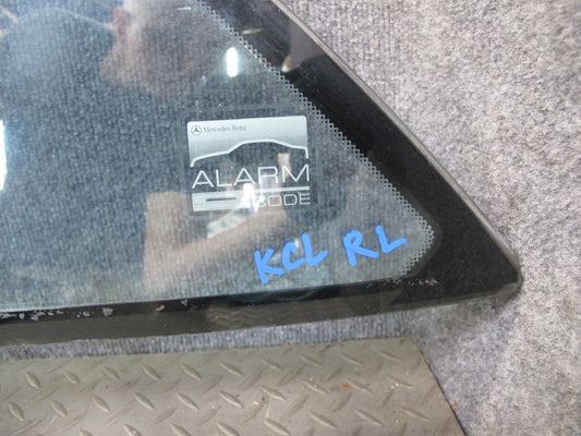 96-99 Mercedes W140 C140 Cl-class Coupe Rear Left Quarter Glass Window OEM