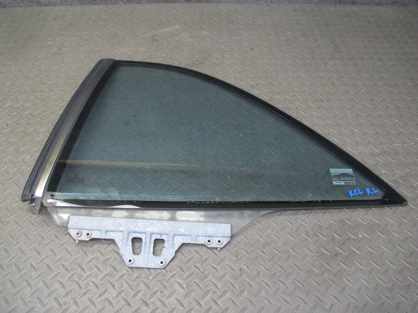 96-99 Mercedes W140 C140 Cl-class Coupe Rear Left Quarter Glass Window OEM