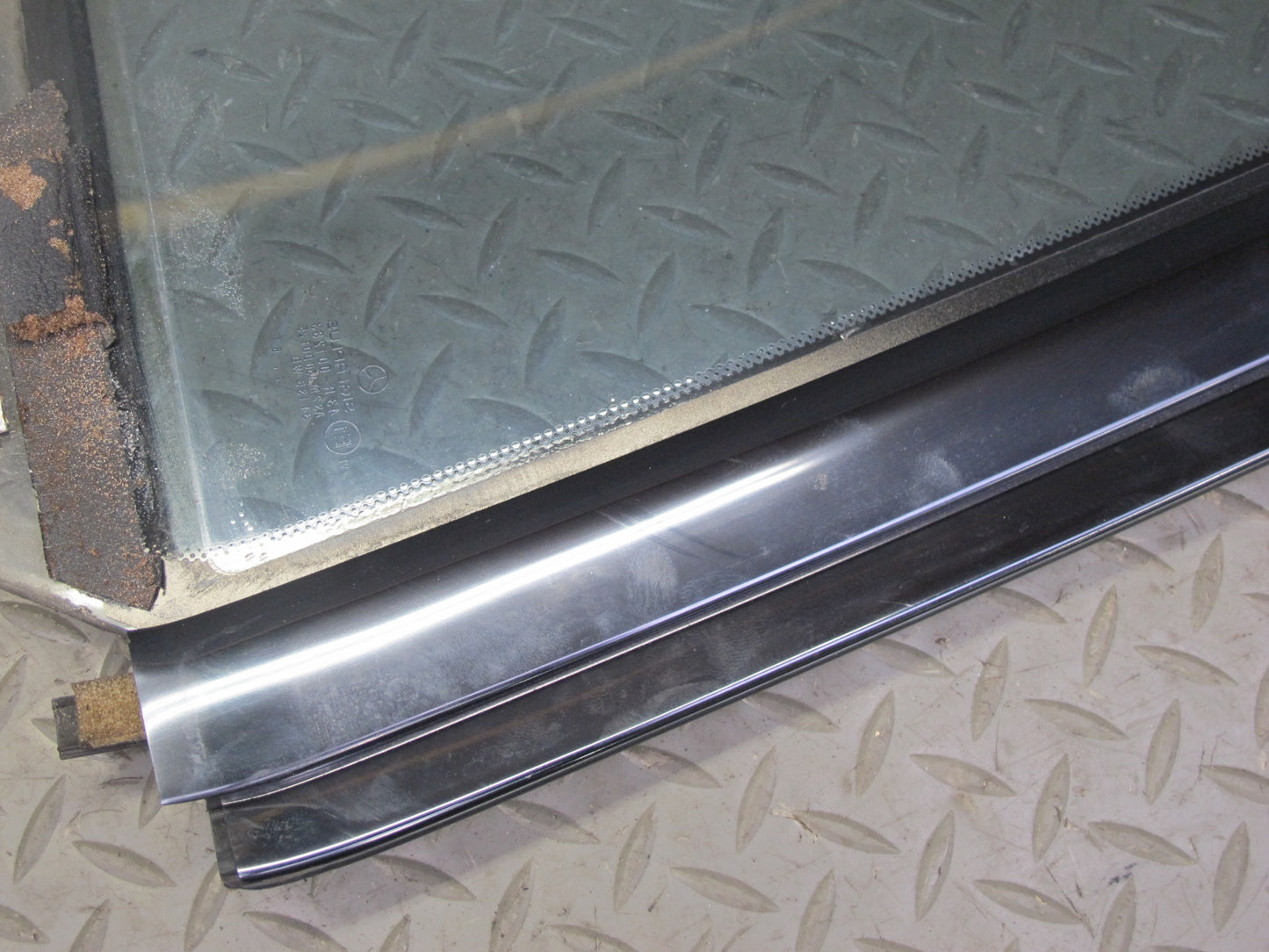 96-99 Mercedes W140 C140 Cl-class Coupe Rear Left Quarter Glass Window OEM