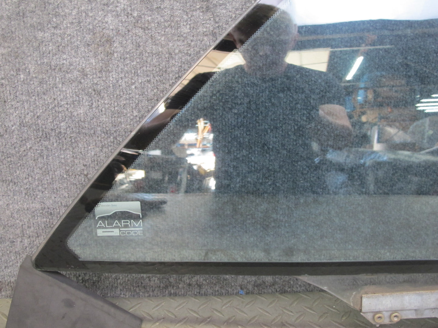 96-99 Mercedes W140 C140 Cl-class Coupe Rear Right Quarter Glass Window OEM