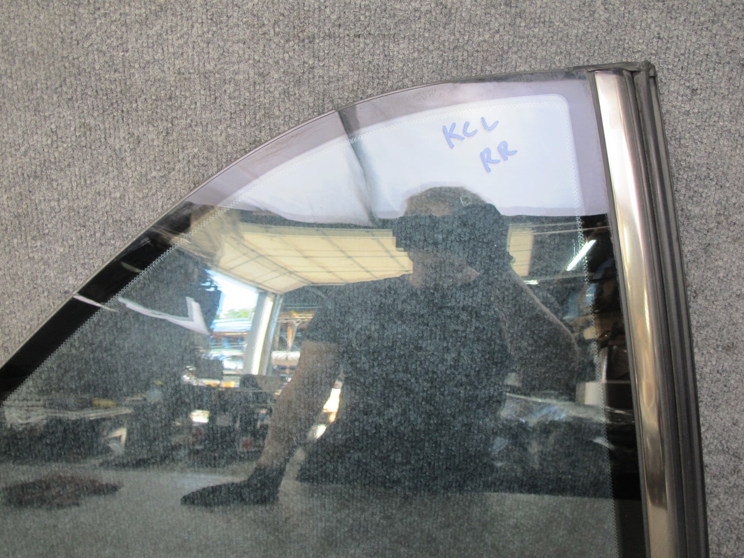 96-99 Mercedes W140 C140 Cl-class Coupe Rear Right Quarter Glass Window OEM