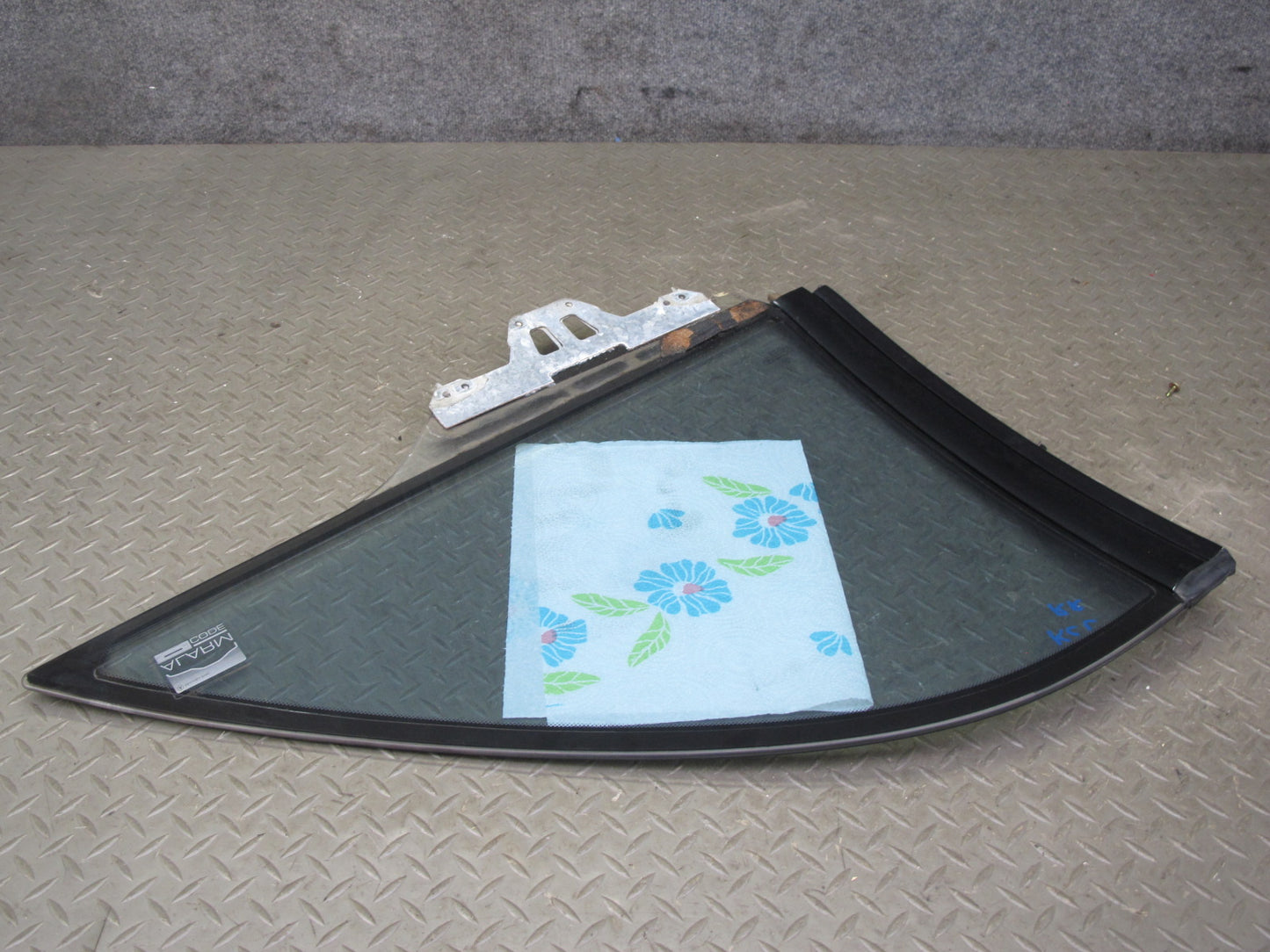 96-99 Mercedes W140 C140 Cl-class Coupe Rear Right Quarter Glass Window OEM
