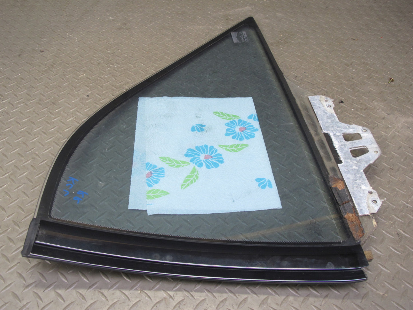 96-99 Mercedes W140 C140 Cl-class Coupe Rear Right Quarter Glass Window OEM