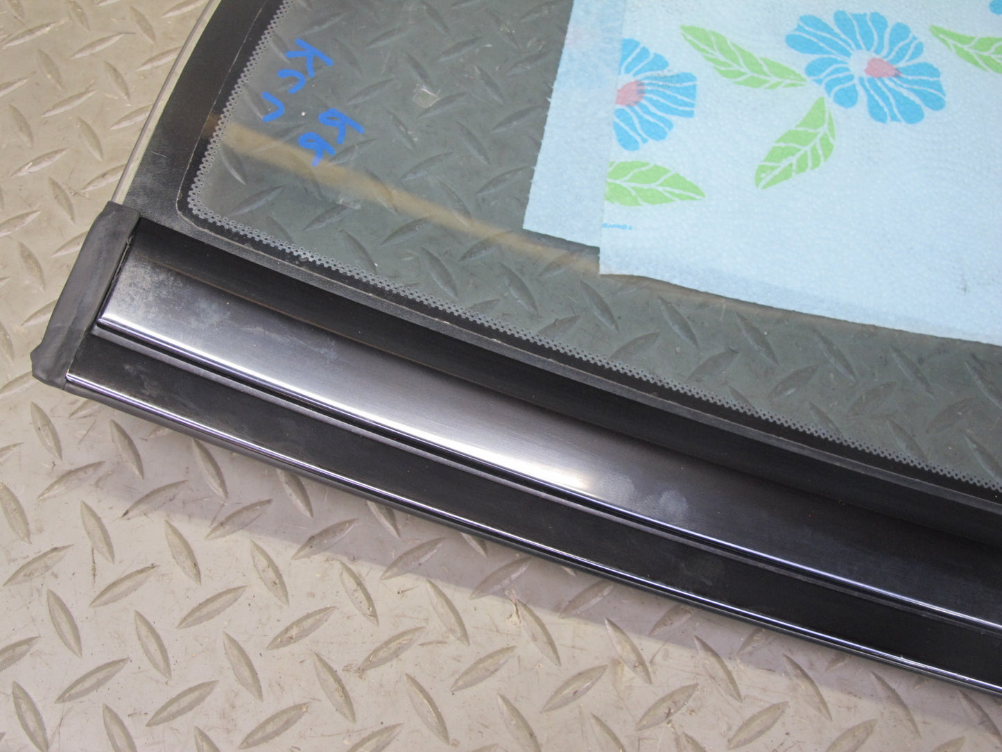 96-99 Mercedes W140 C140 Cl-class Coupe Rear Right Quarter Glass Window OEM