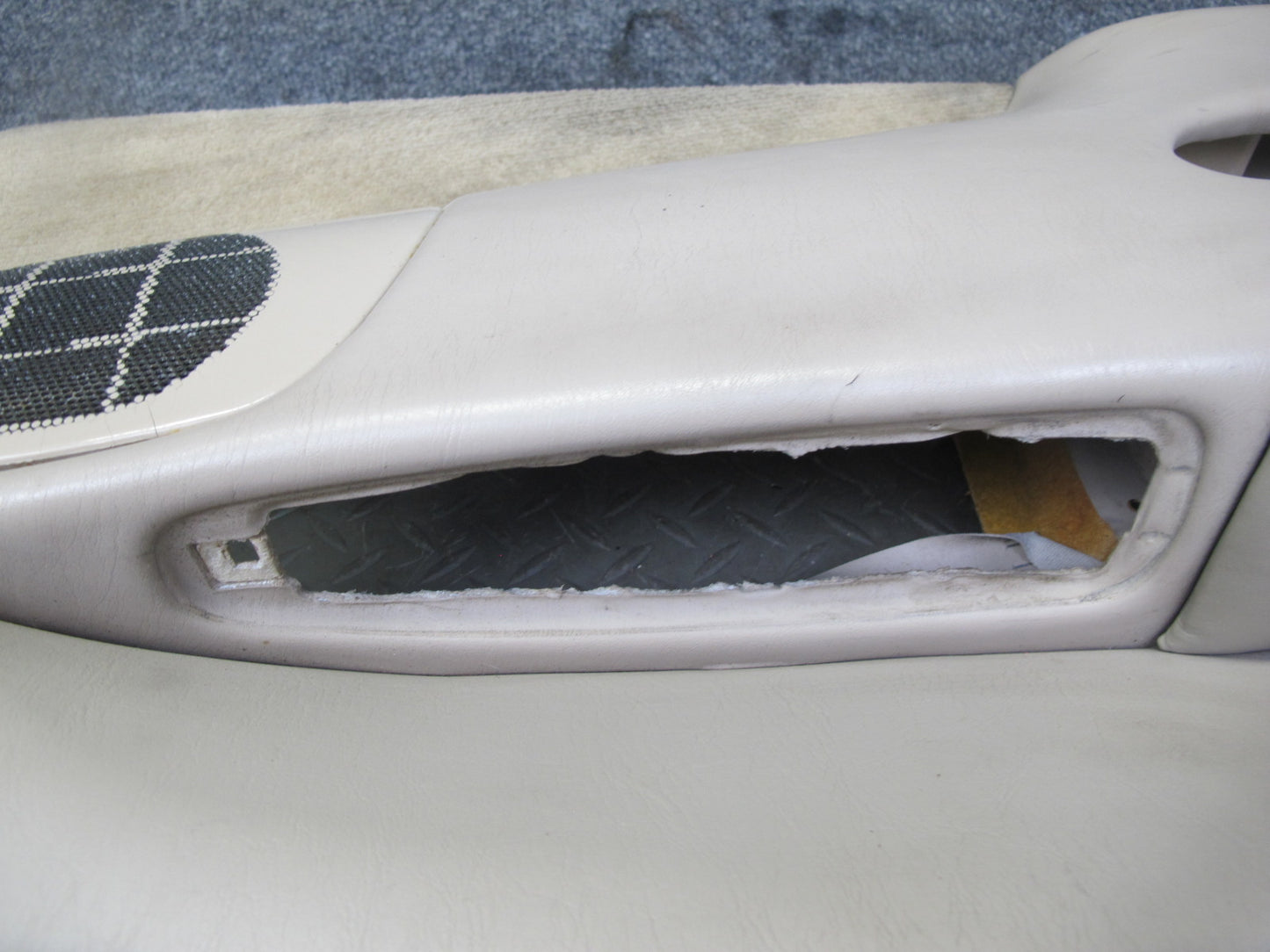 95-98 Lexus JZZ31L SC400 SC300 Front Left Interior Door Panel Trim Ivory OEM
