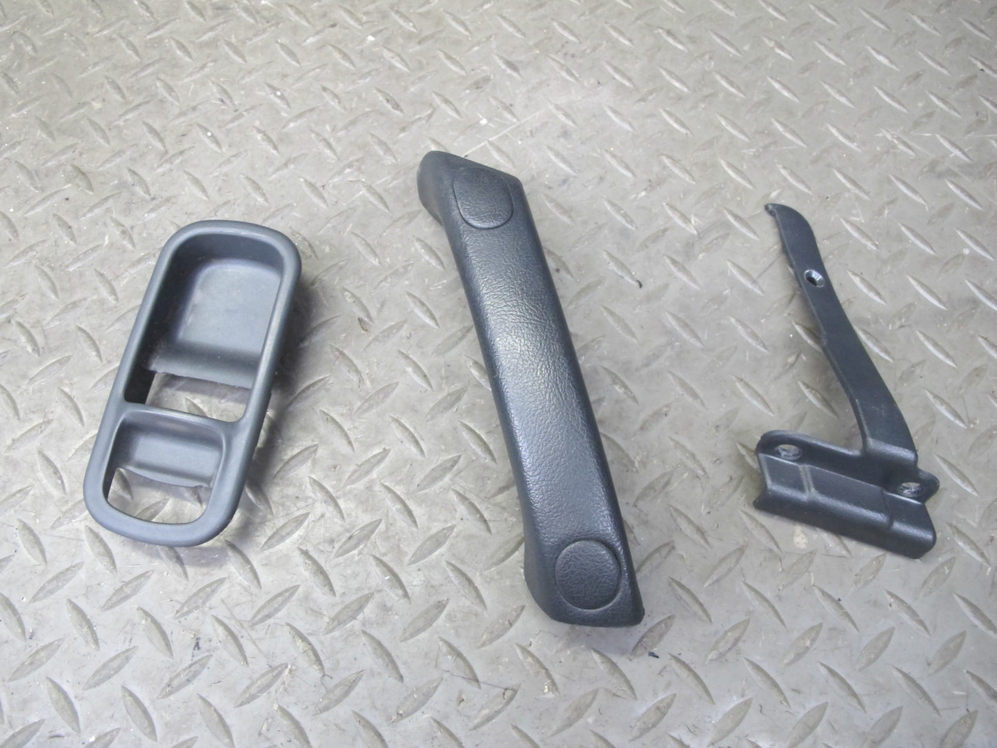 90-93 Nissan Z32 300ZX 2+0 Right Interior Door Panel w Handle & Trim Set OEM