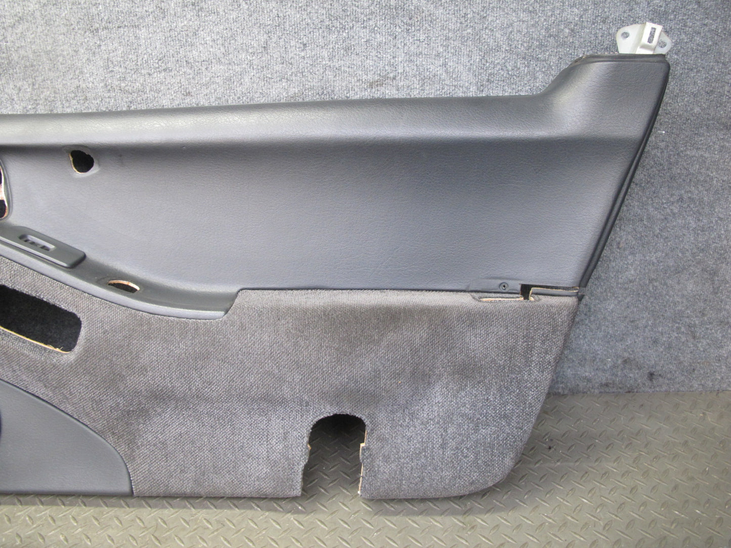 90-93 Nissan Z32 300ZX 2+0 Right Interior Door Panel w Handle & Trim Set OEM